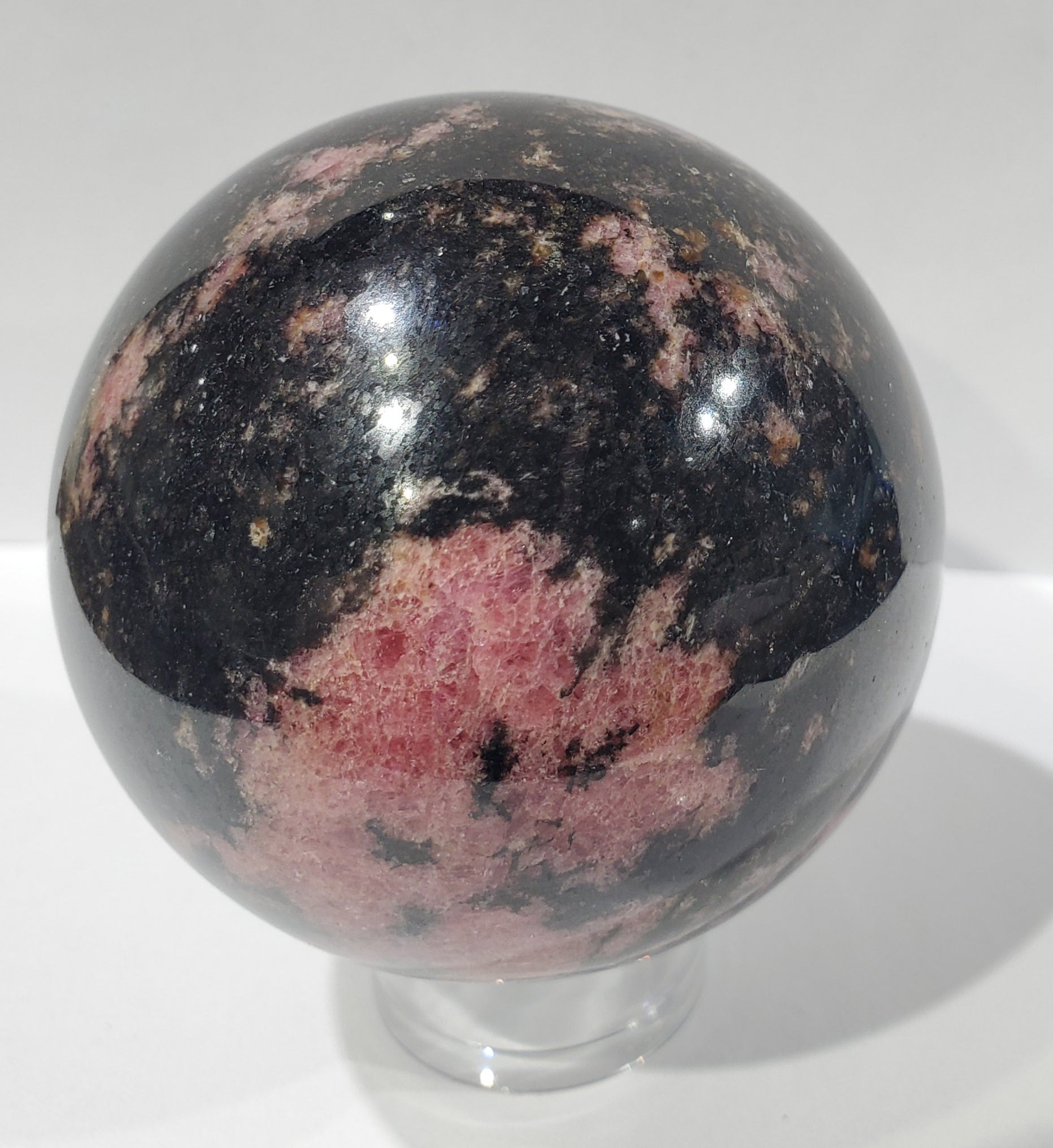 Rhodonite Sphere