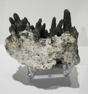 Quartz w/ Hedenbergite (Inner Mongolia)