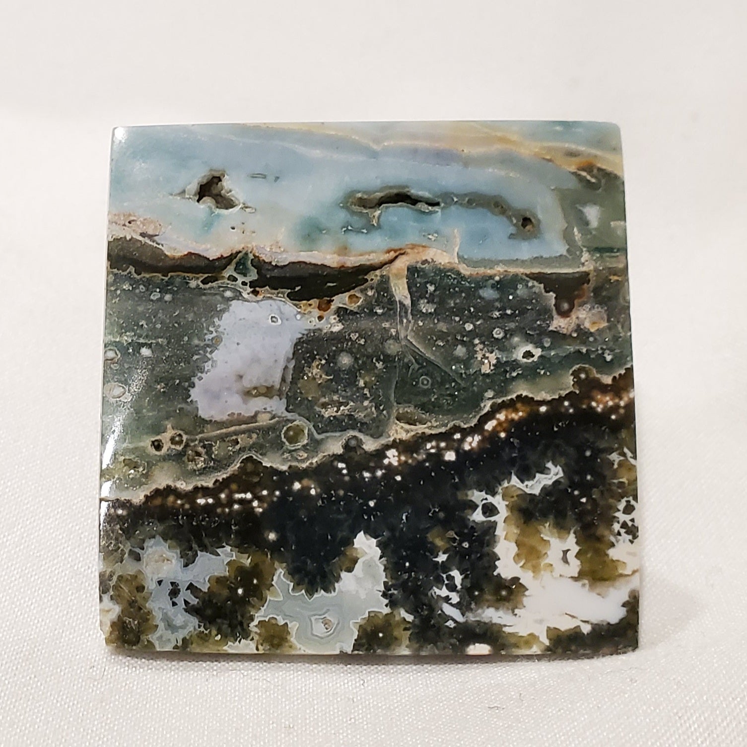 Ocean Jasper Pyramid, Madagascar