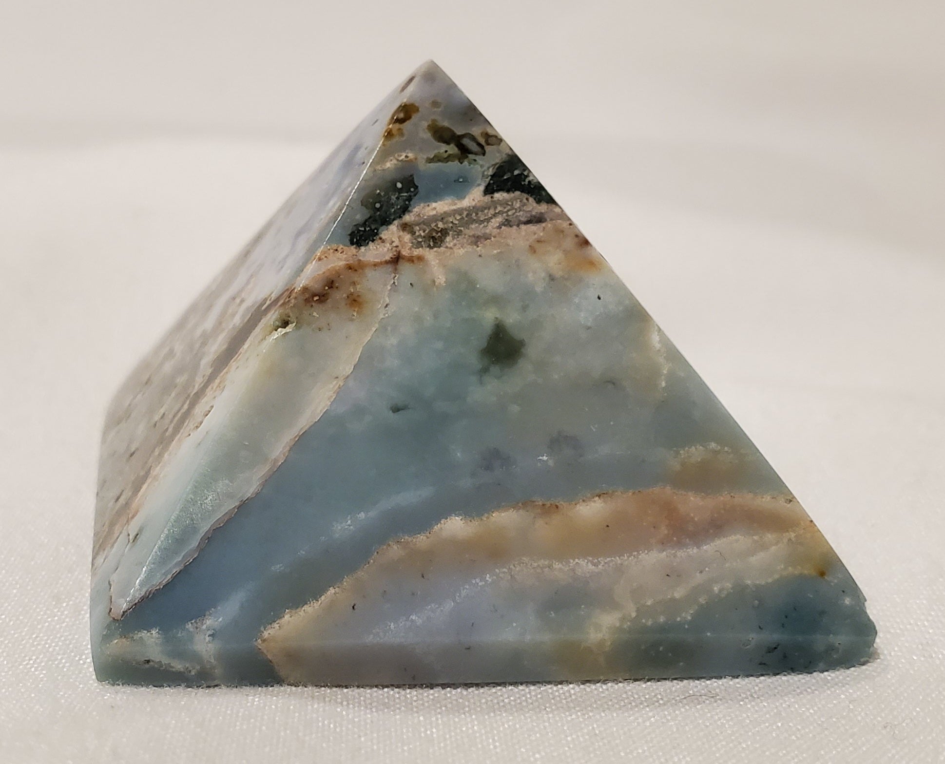 Ocean Jasper Pyramid, Madagascar