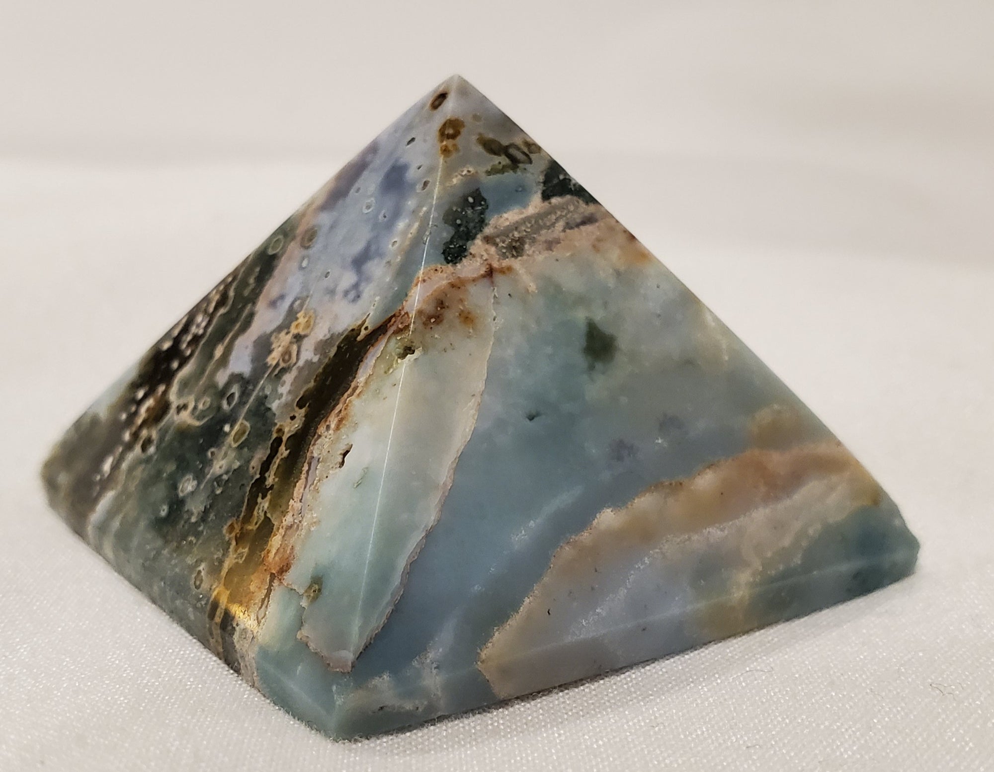Ocean Jasper Pyramid, Madagascar