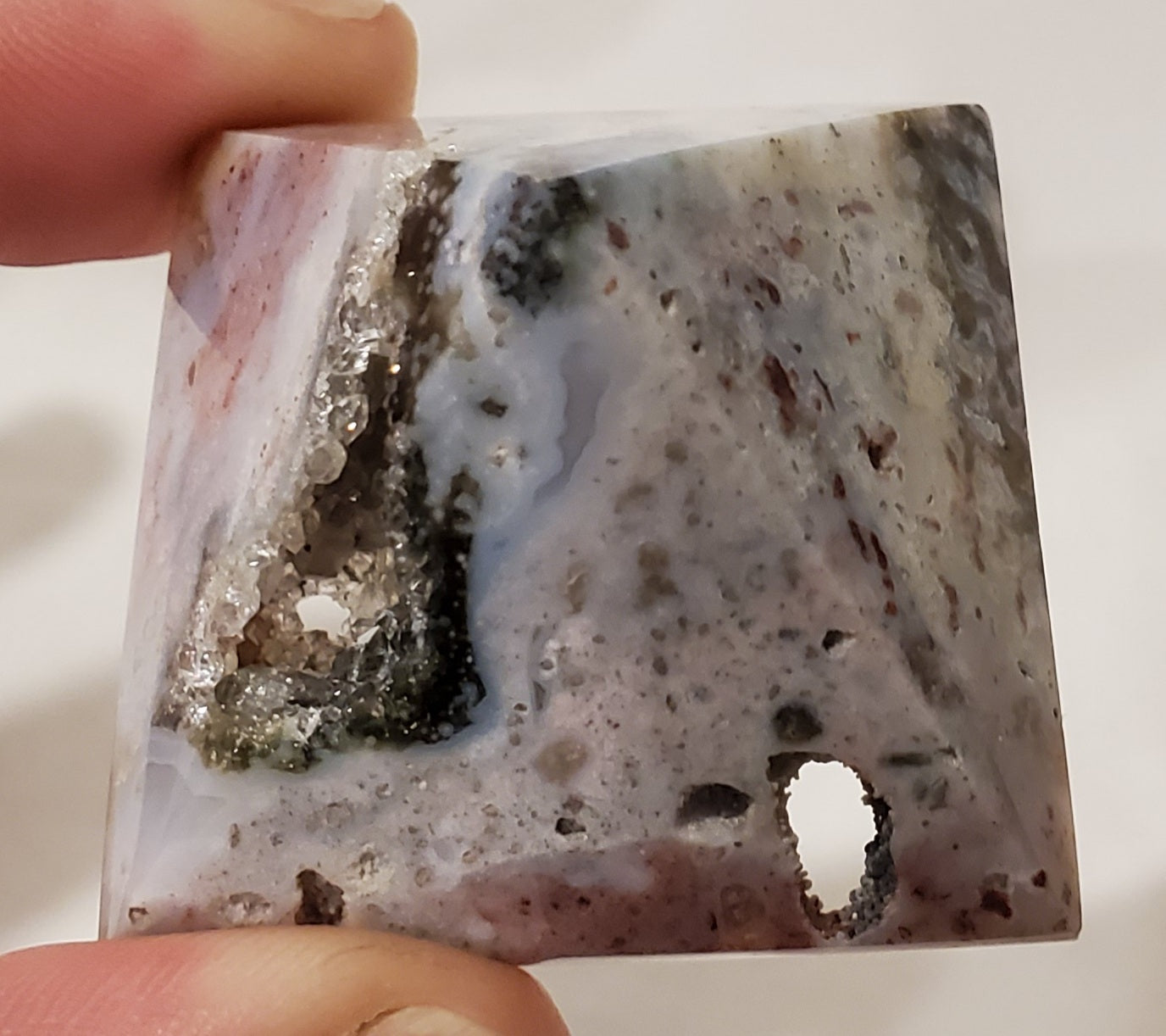Ocean Jasper Pyramid, Madagascar