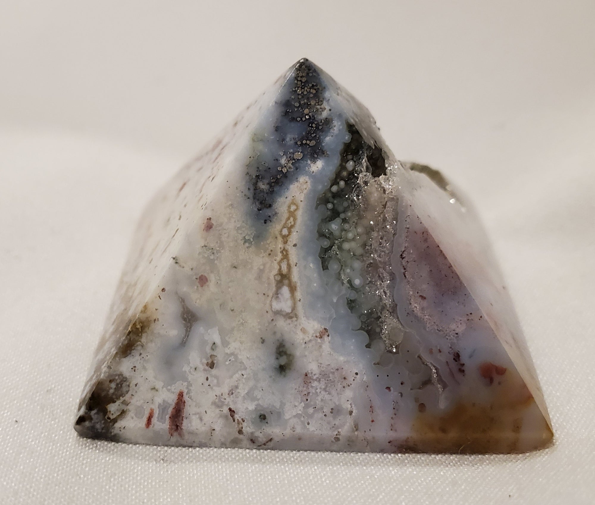 Ocean Jasper Pyramid, Madagascar