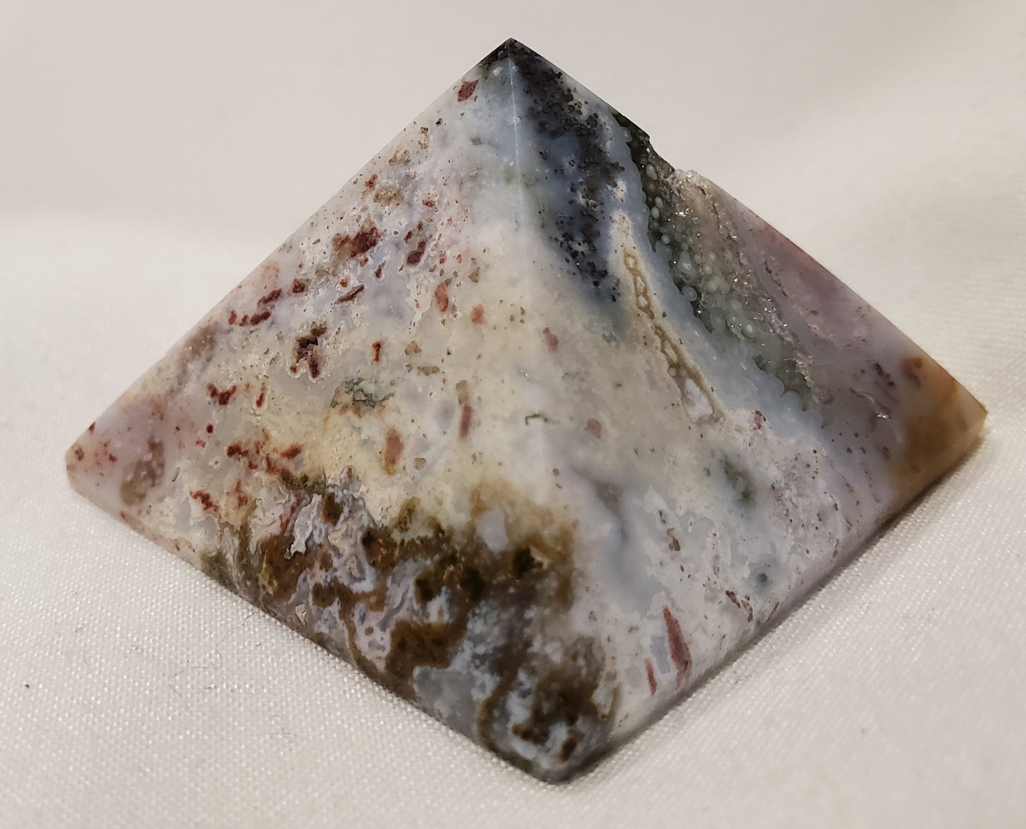 Ocean Jasper Pyramid, Madagascar