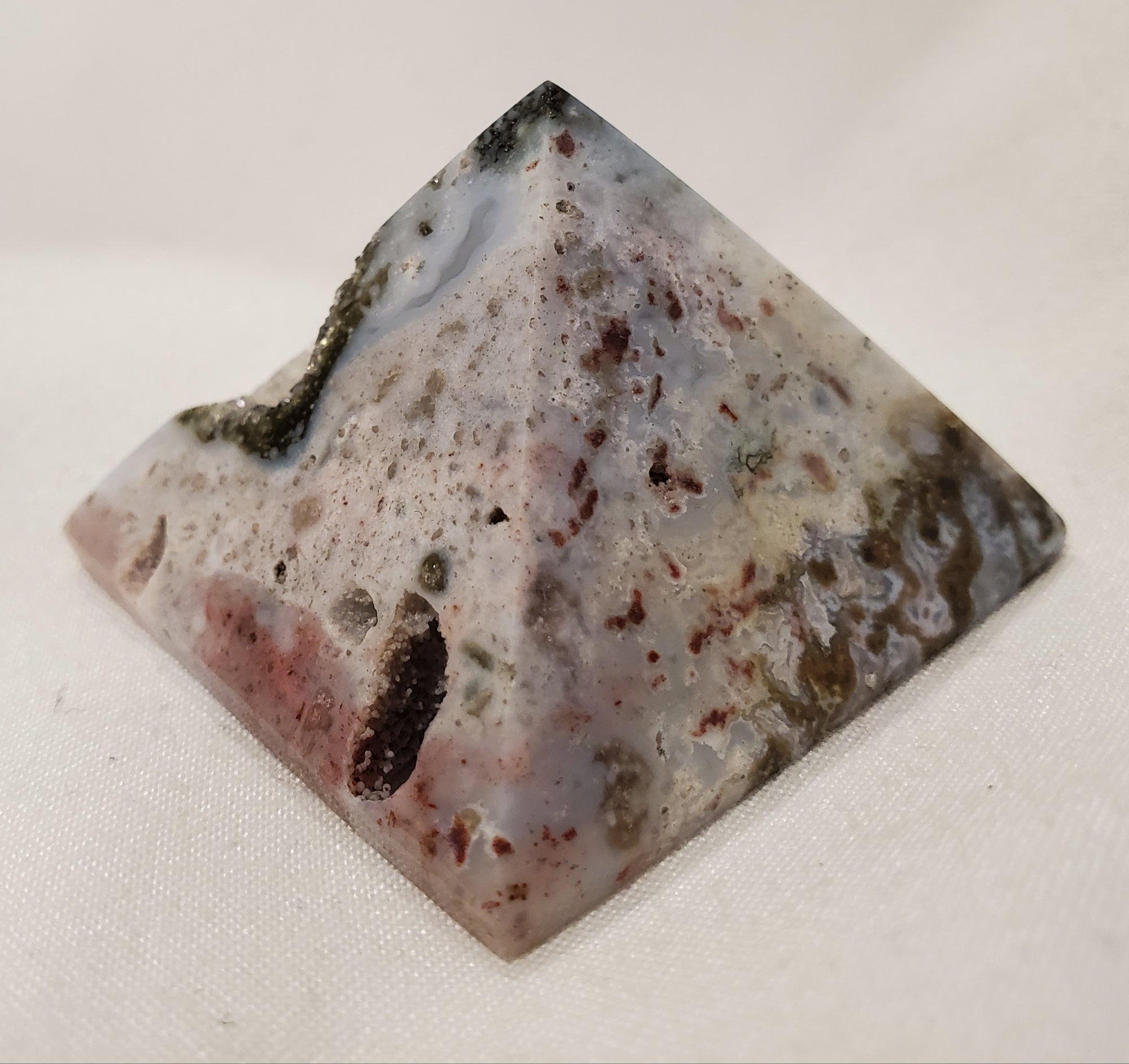 Ocean Jasper Pyramid, Madagascar