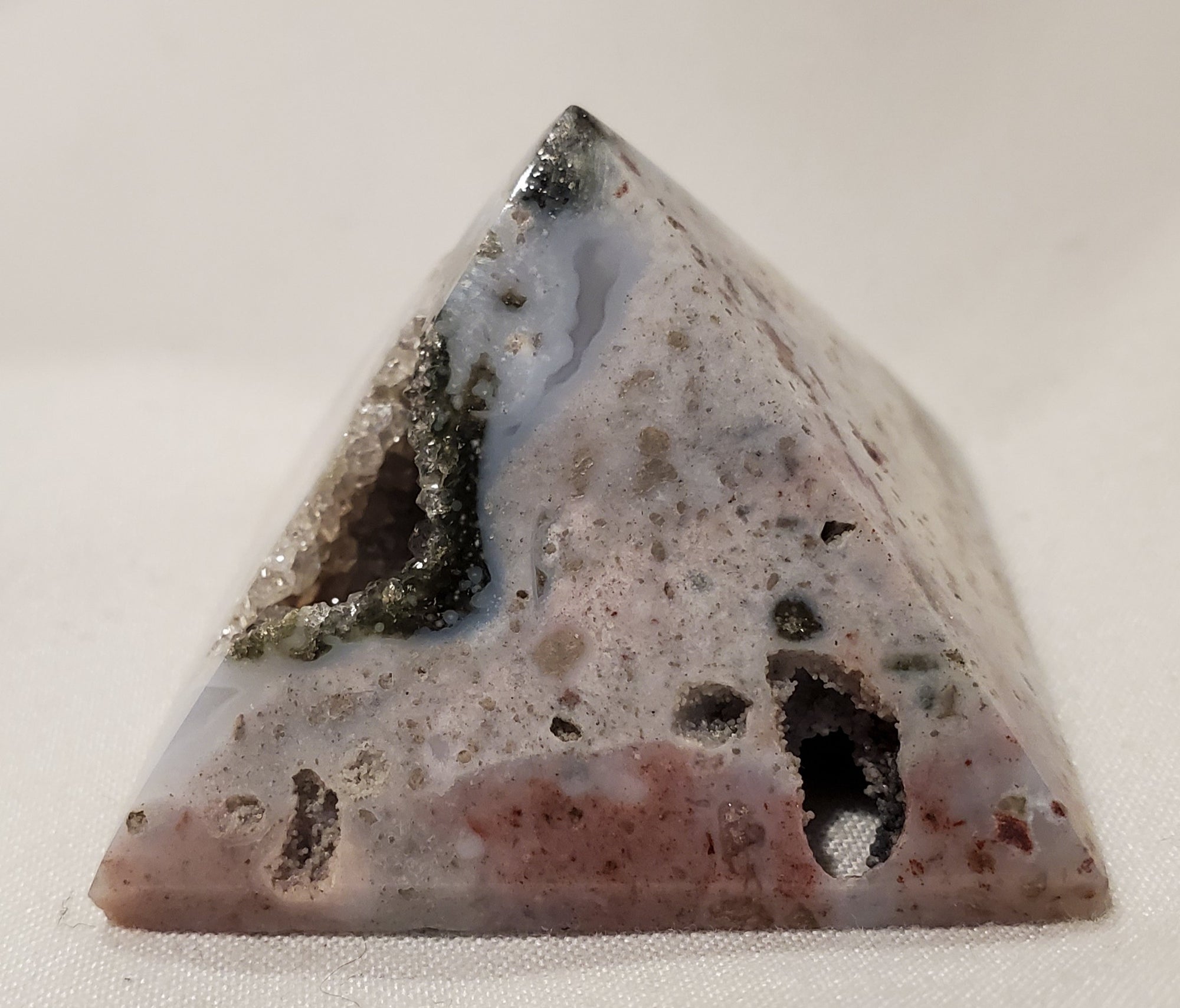 Ocean Jasper Pyramid, Madagascar
