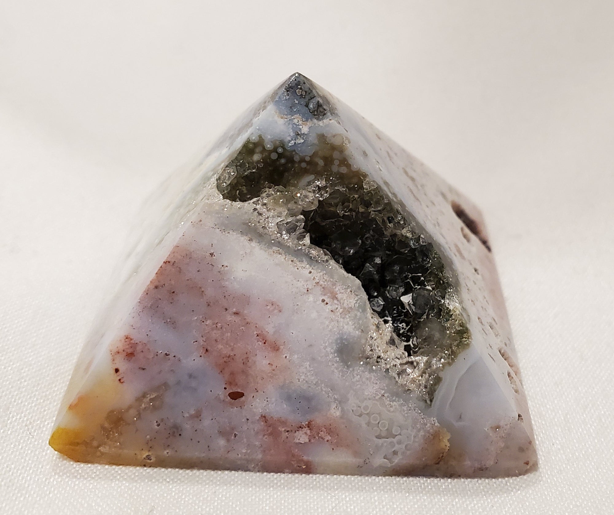 Ocean Jasper Pyramid, Madagascar