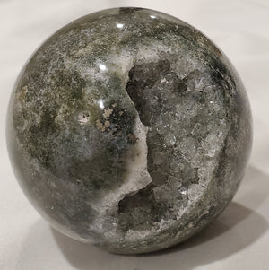 Ocean Jasper Sphere w/ Druzy Quartz, Madagascar