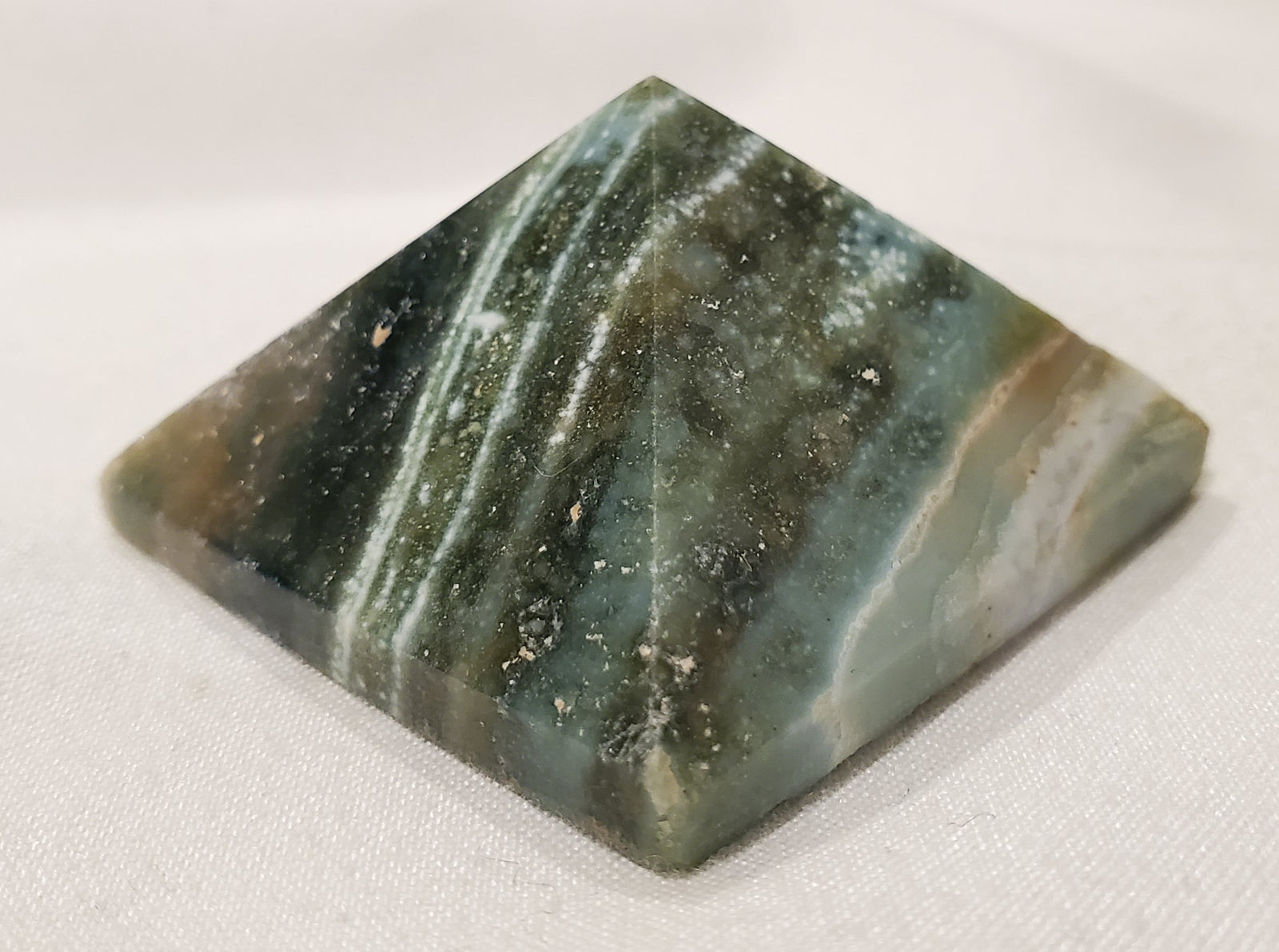 Ocean Jasper Pyramid, Madagascar