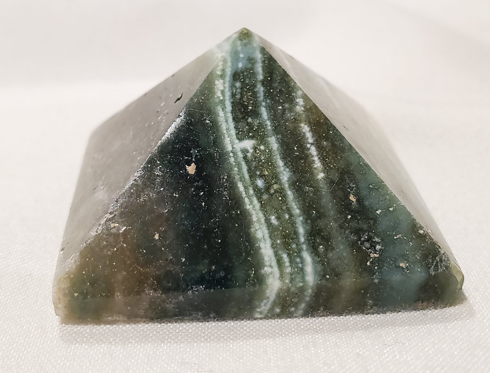 Ocean Jasper Pyramid, Madagascar