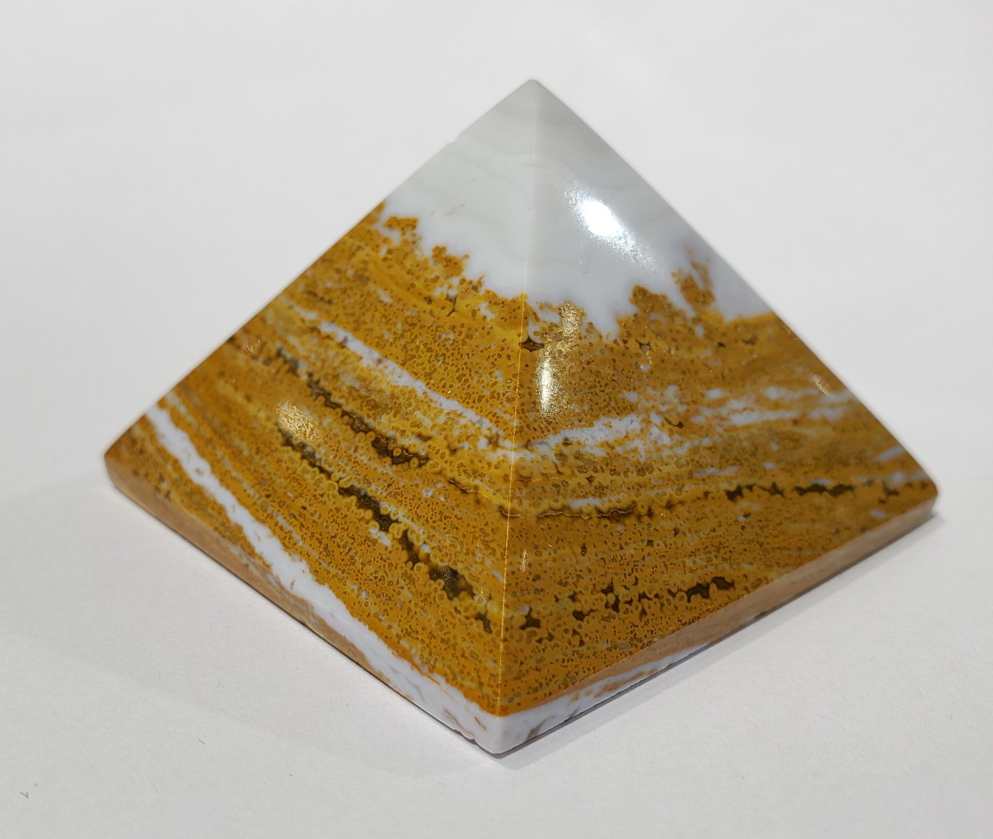 Ocean Jasper Pyramid, Madagascar