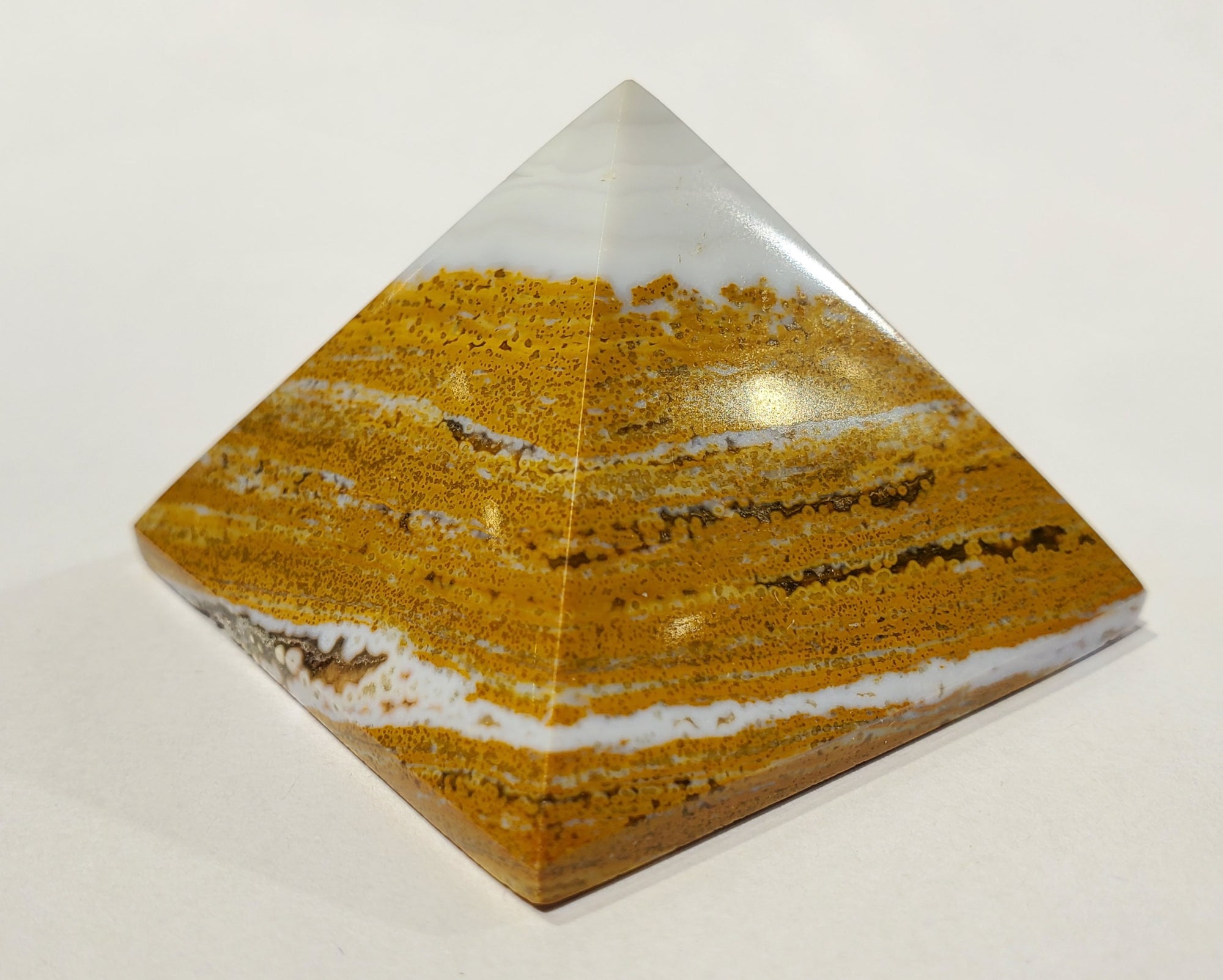 Ocean Jasper Pyramid, Madagascar