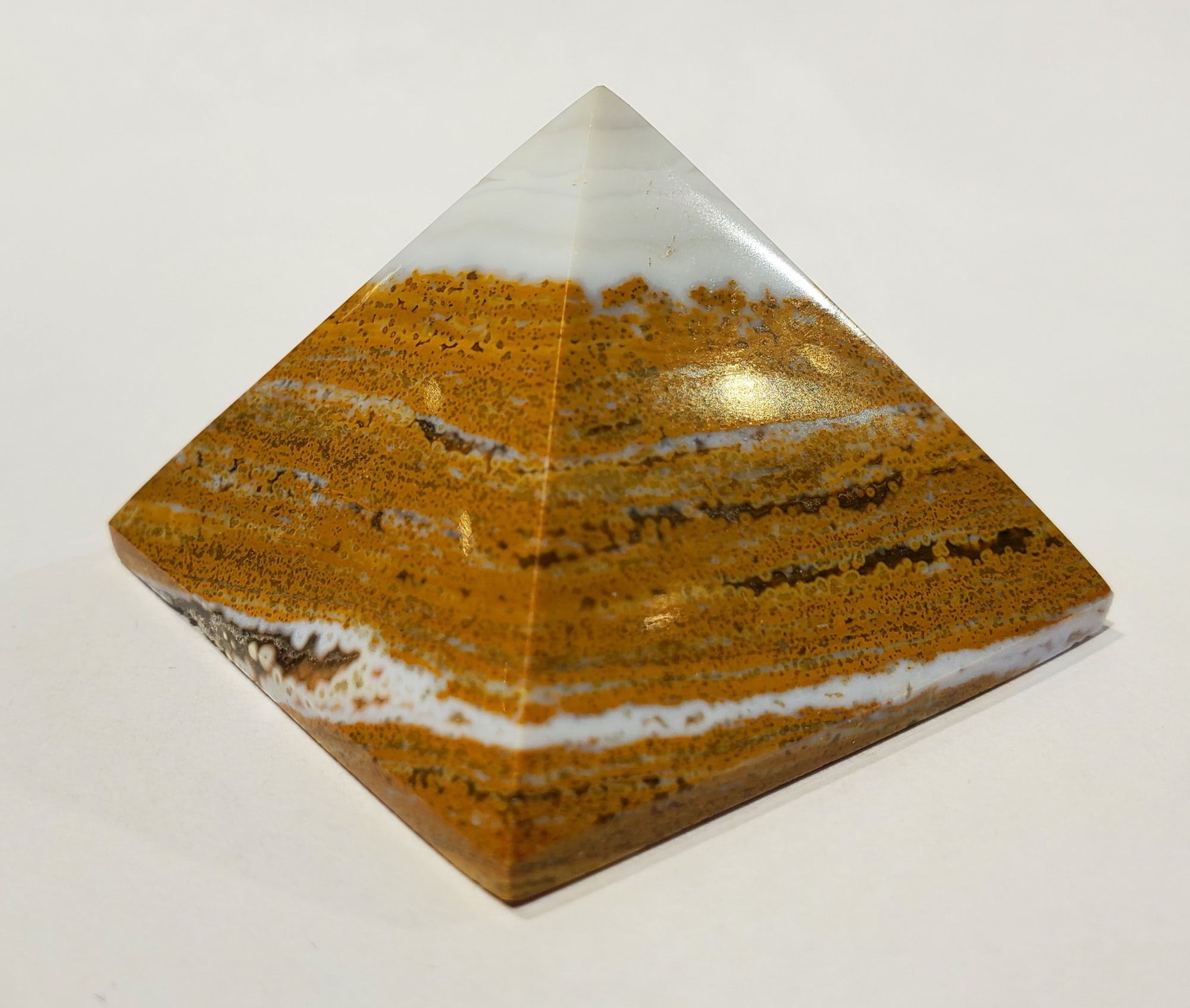 Ocean Jasper Pyramid, Madagascar