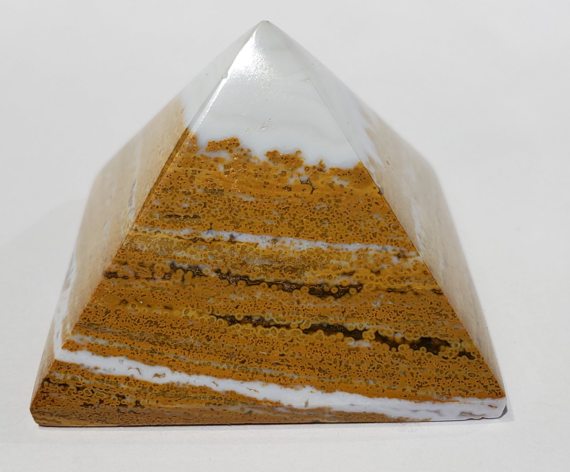 Ocean Jasper Pyramid, Madagascar