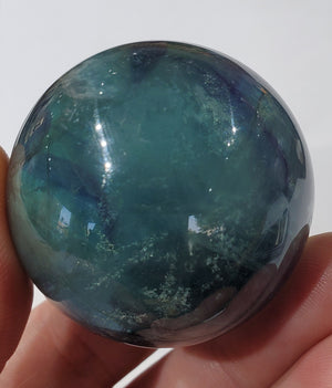 Rainbow Fluorite Sphere, China