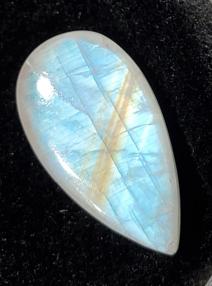 Rainbow Moonstone Cabochon