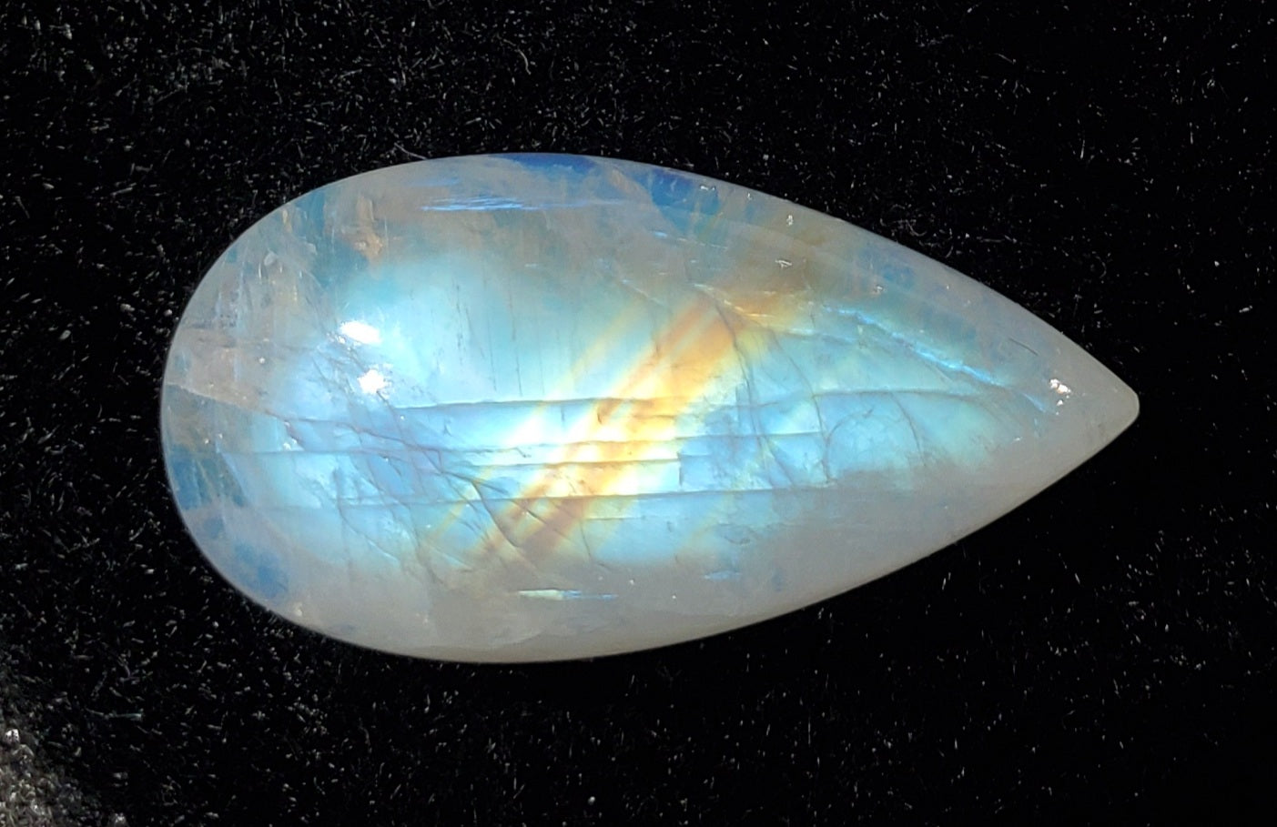 Rainbow Moonstone Cabochon