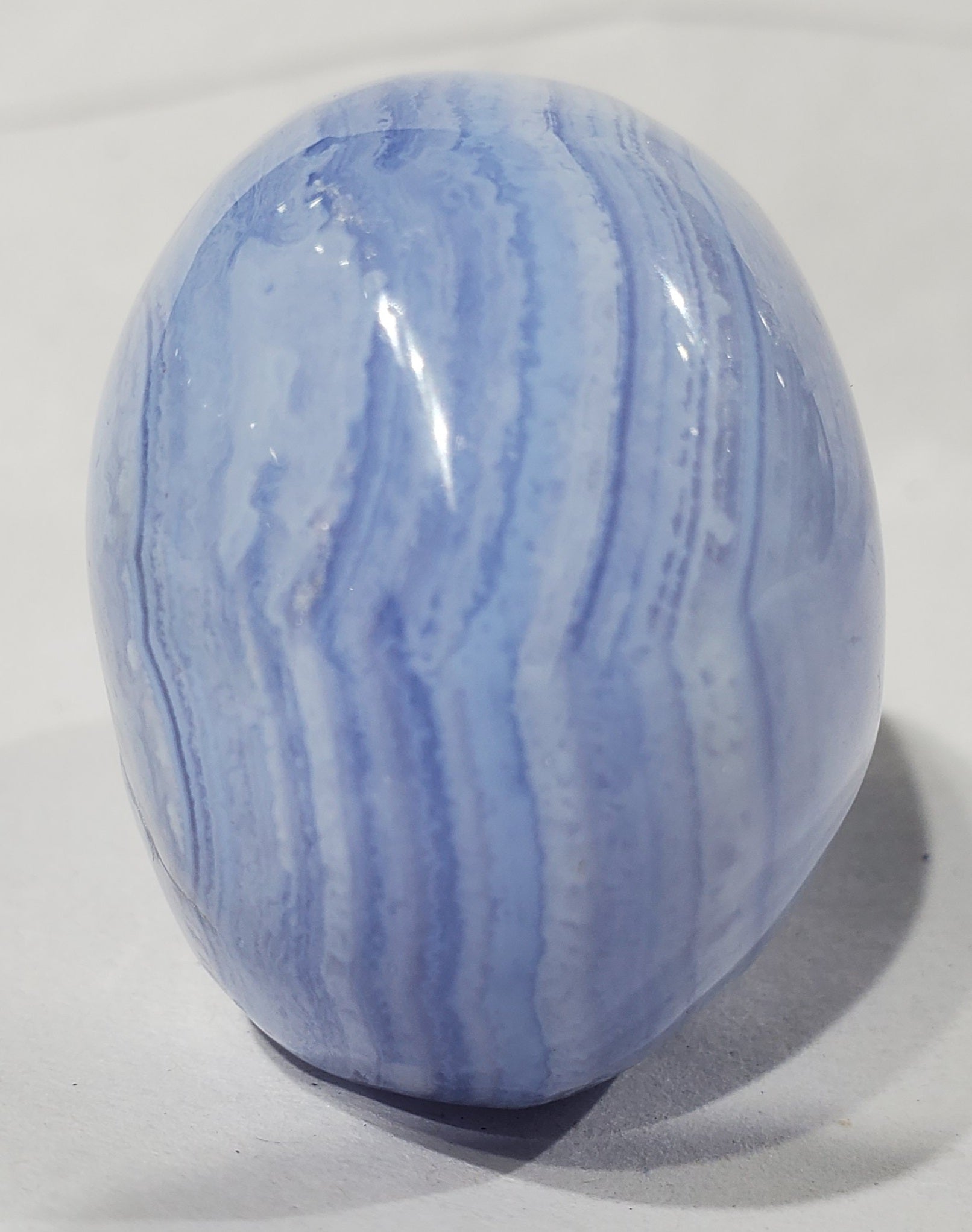 Blue Lace Agate Skull, Indonesia
