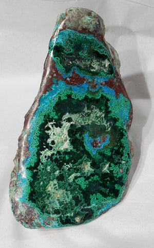 Malachite and Chrysocolla Free Form, Arizona