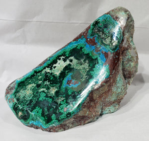 Malachite and Chrysocolla Free Form, Arizona