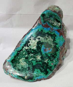 Malachite and Chrysocolla Free Form, Arizona