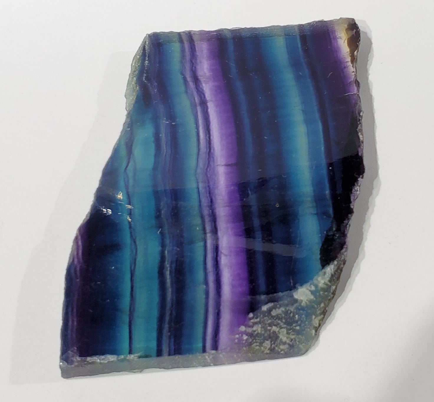 Rainbow Fluorite Slab, China