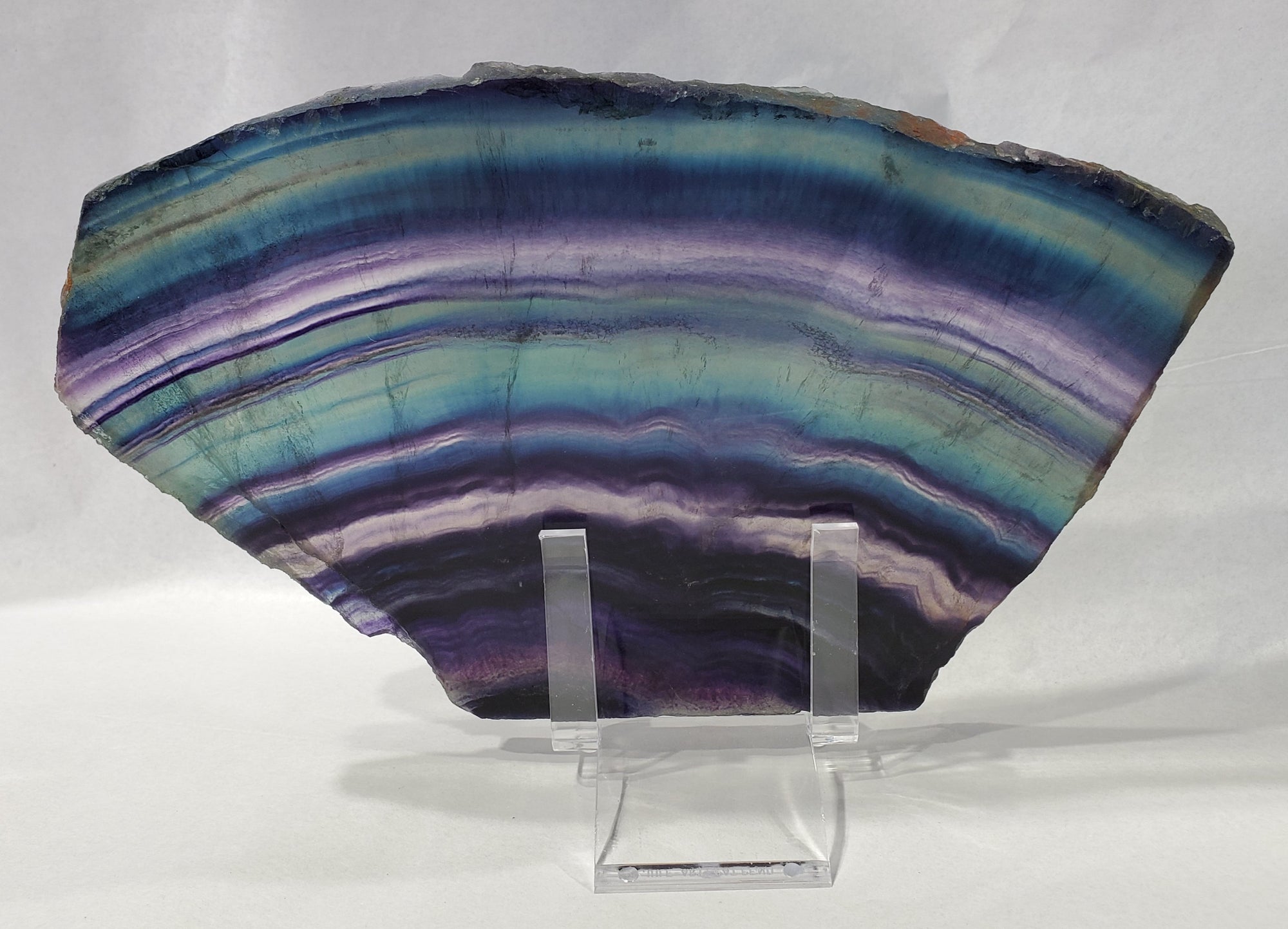 Rainbow Fluorite Slab, China