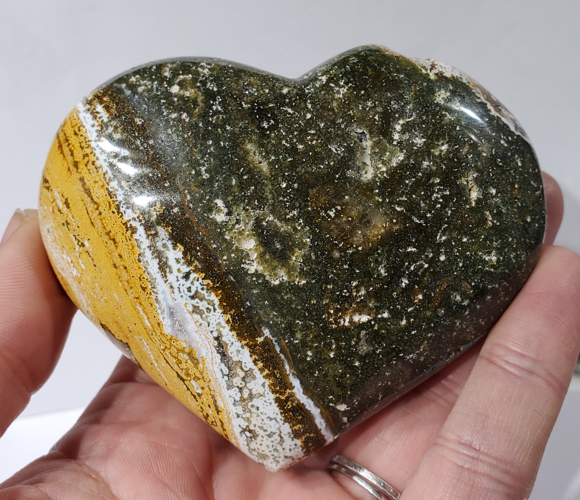 Ocean Jasper Heart, Madagascar