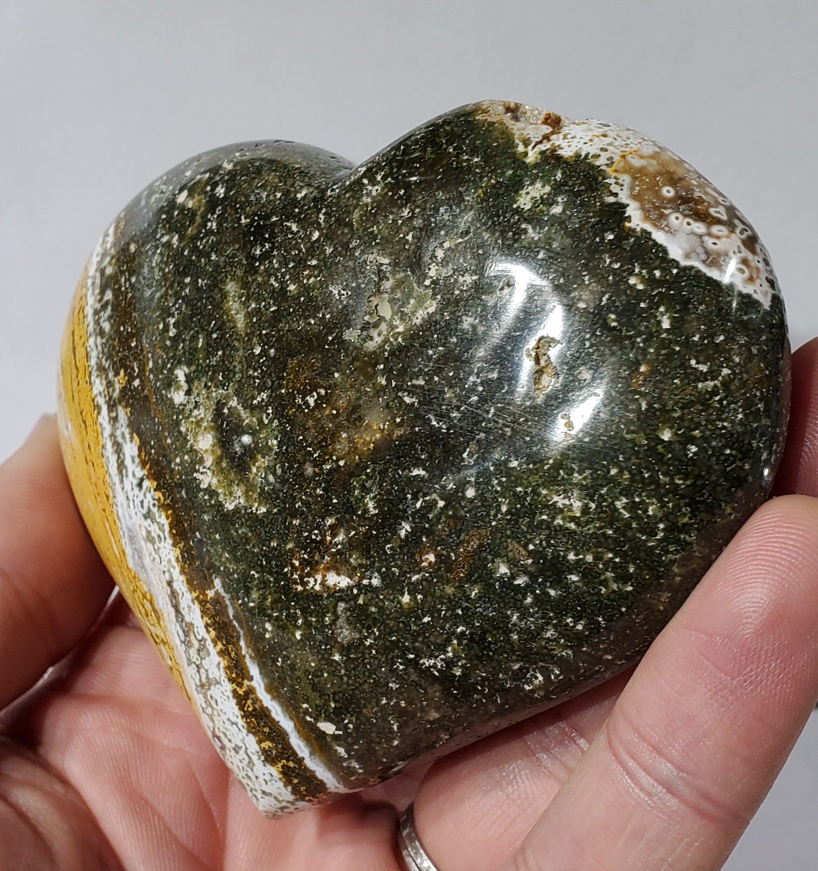 Ocean Jasper Heart, Madagascar