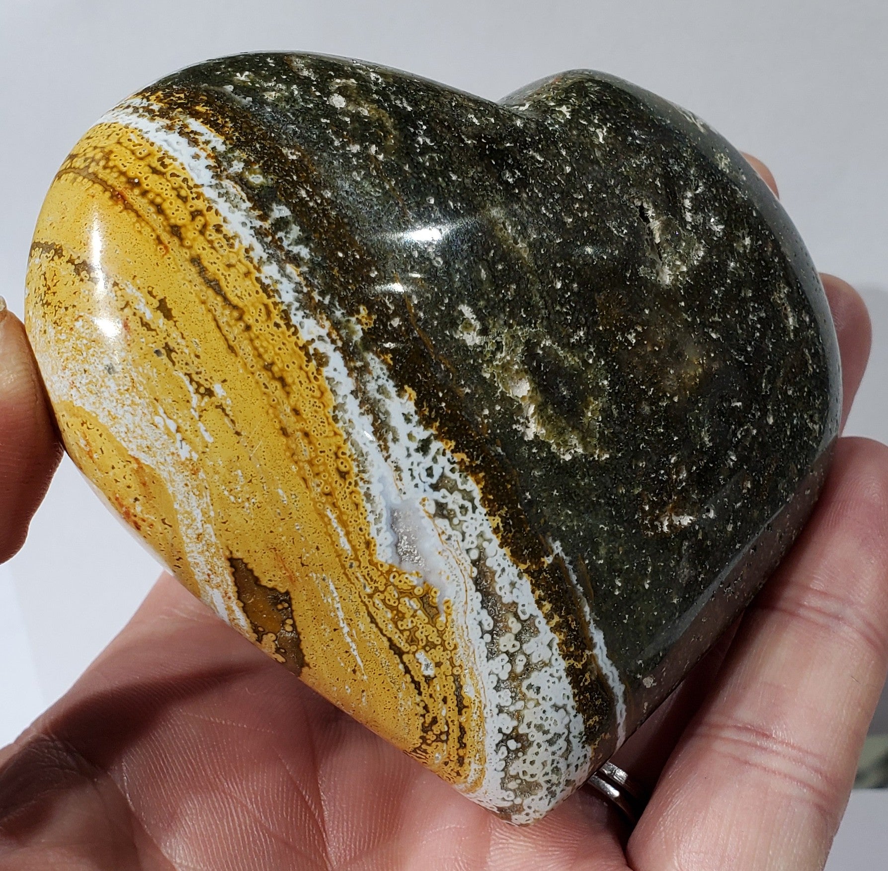 Ocean Jasper Heart, Madagascar