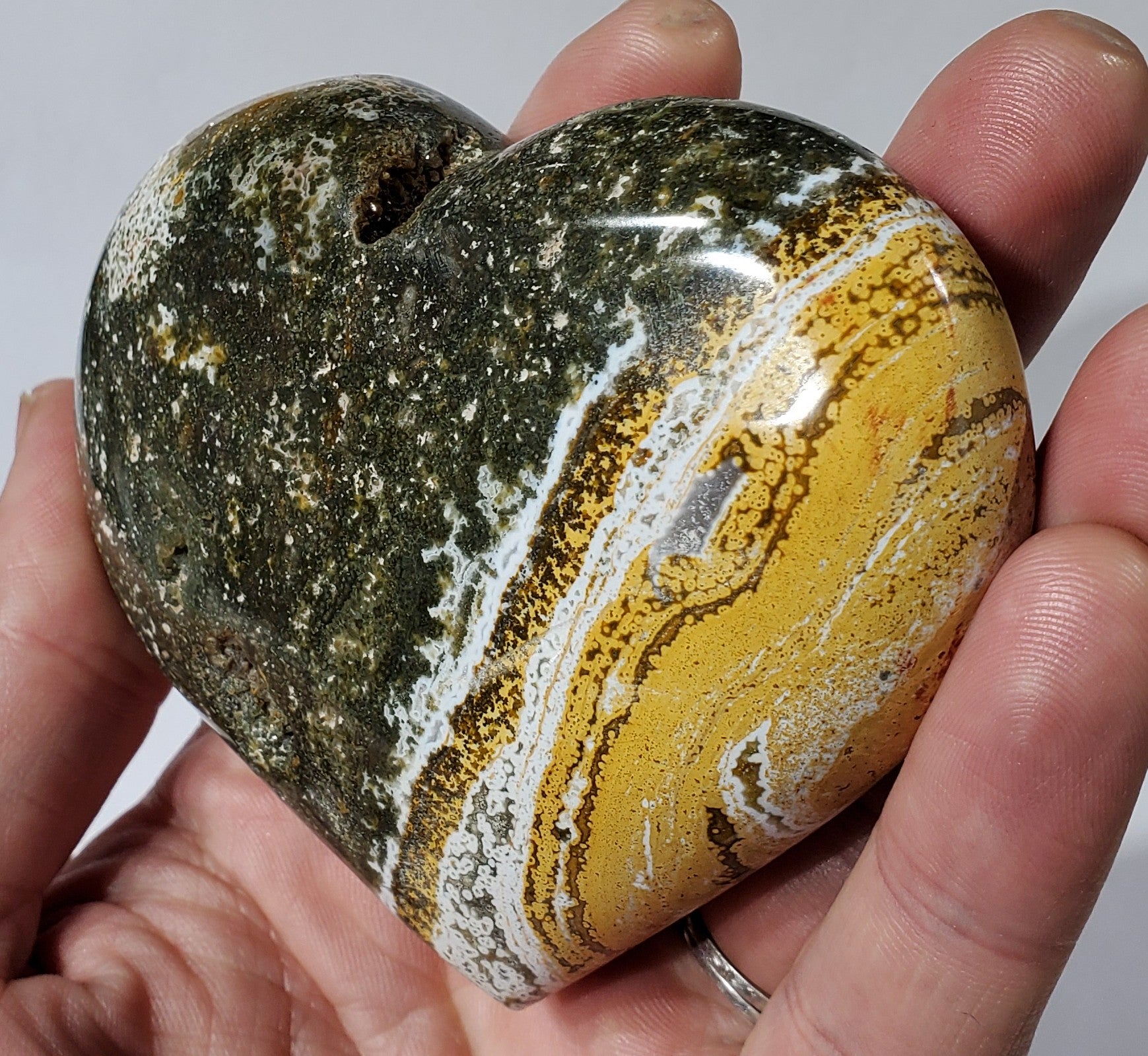 Ocean Jasper Heart, Madagascar