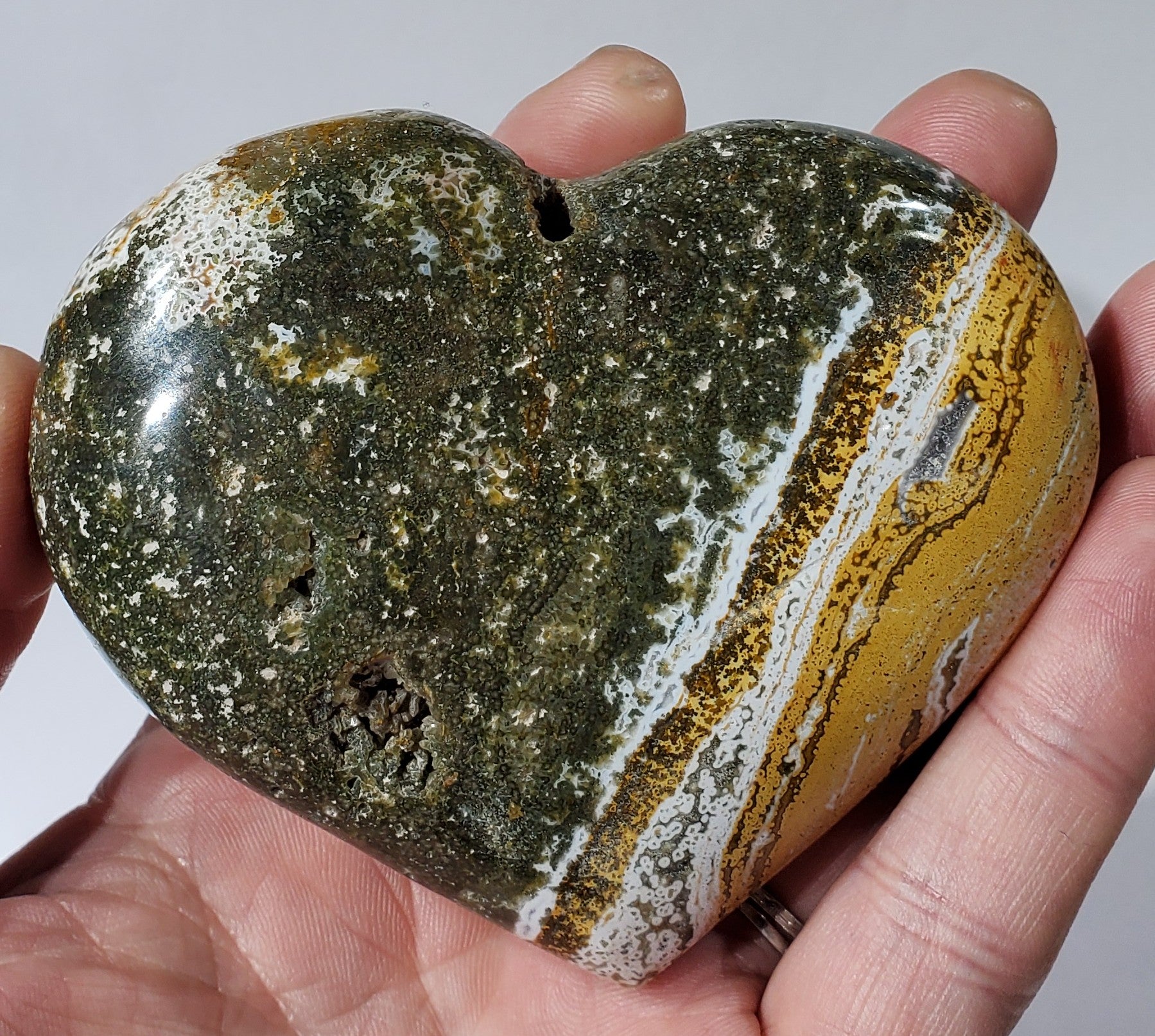 Ocean Jasper Heart, Madagascar