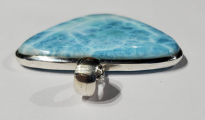 Larimar Pendant in Sterling Silver