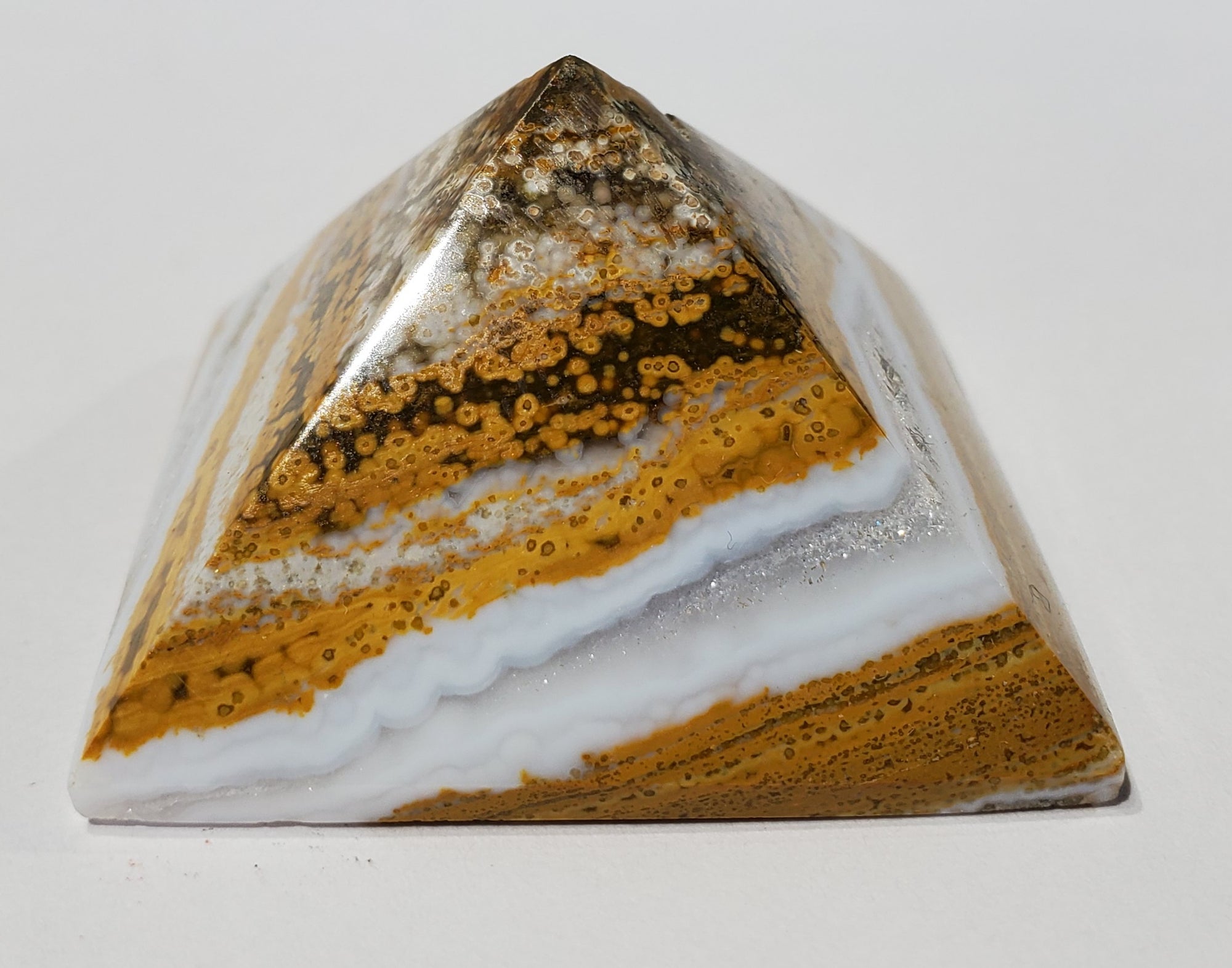 Ocean Jasper Pyramid, Madagascar