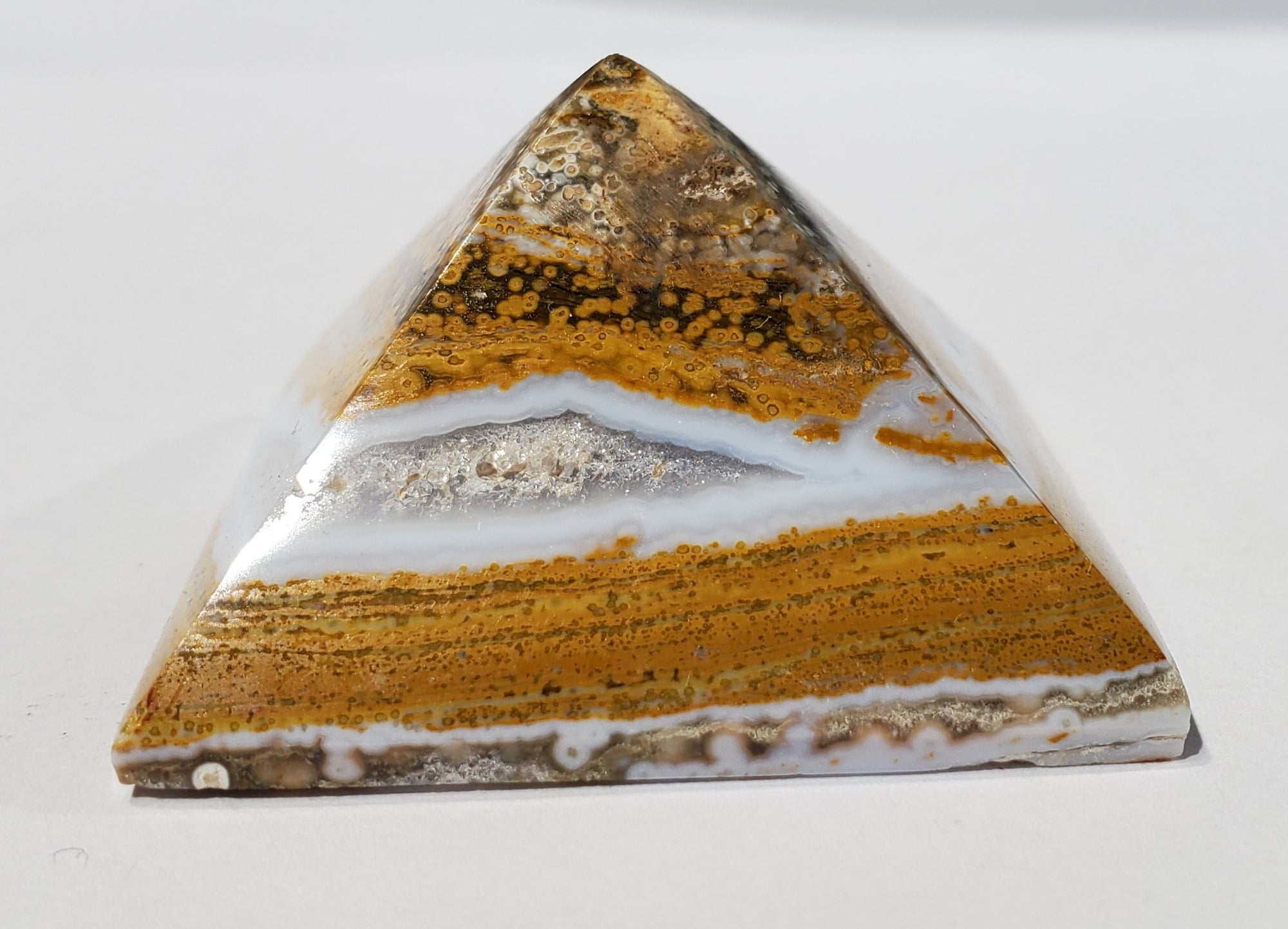 Ocean Jasper Pyramid, Madagascar