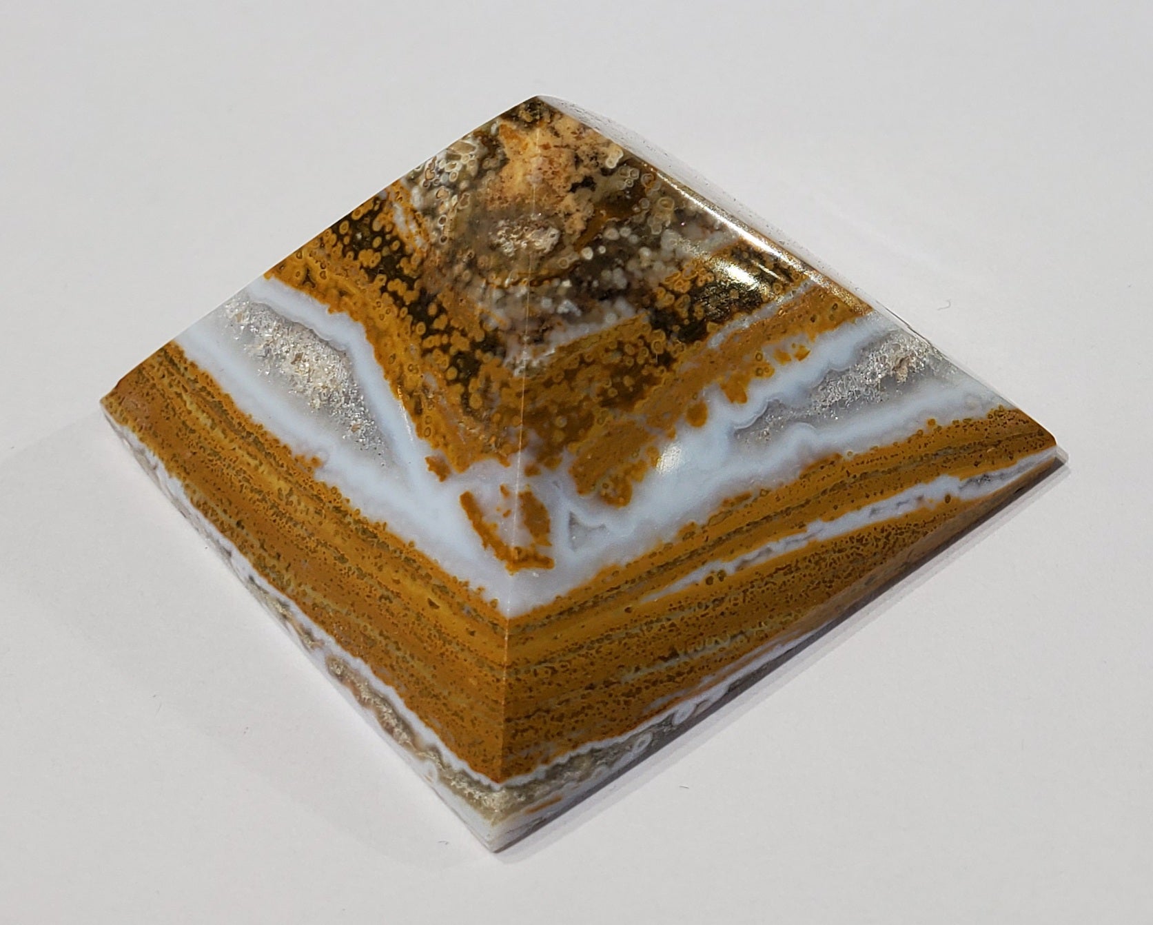 Ocean Jasper Pyramid, Madagascar