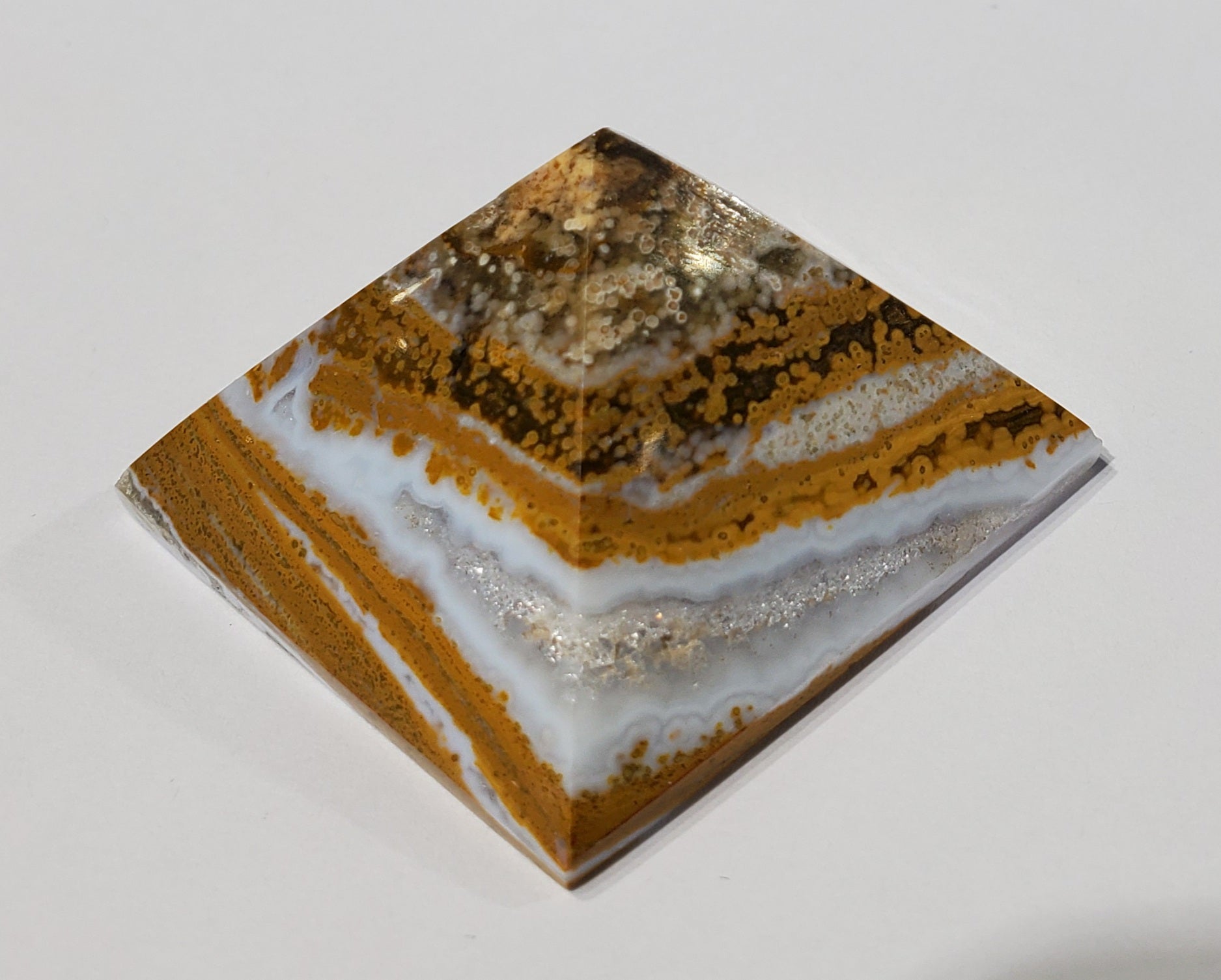 Ocean Jasper Pyramid, Madagascar