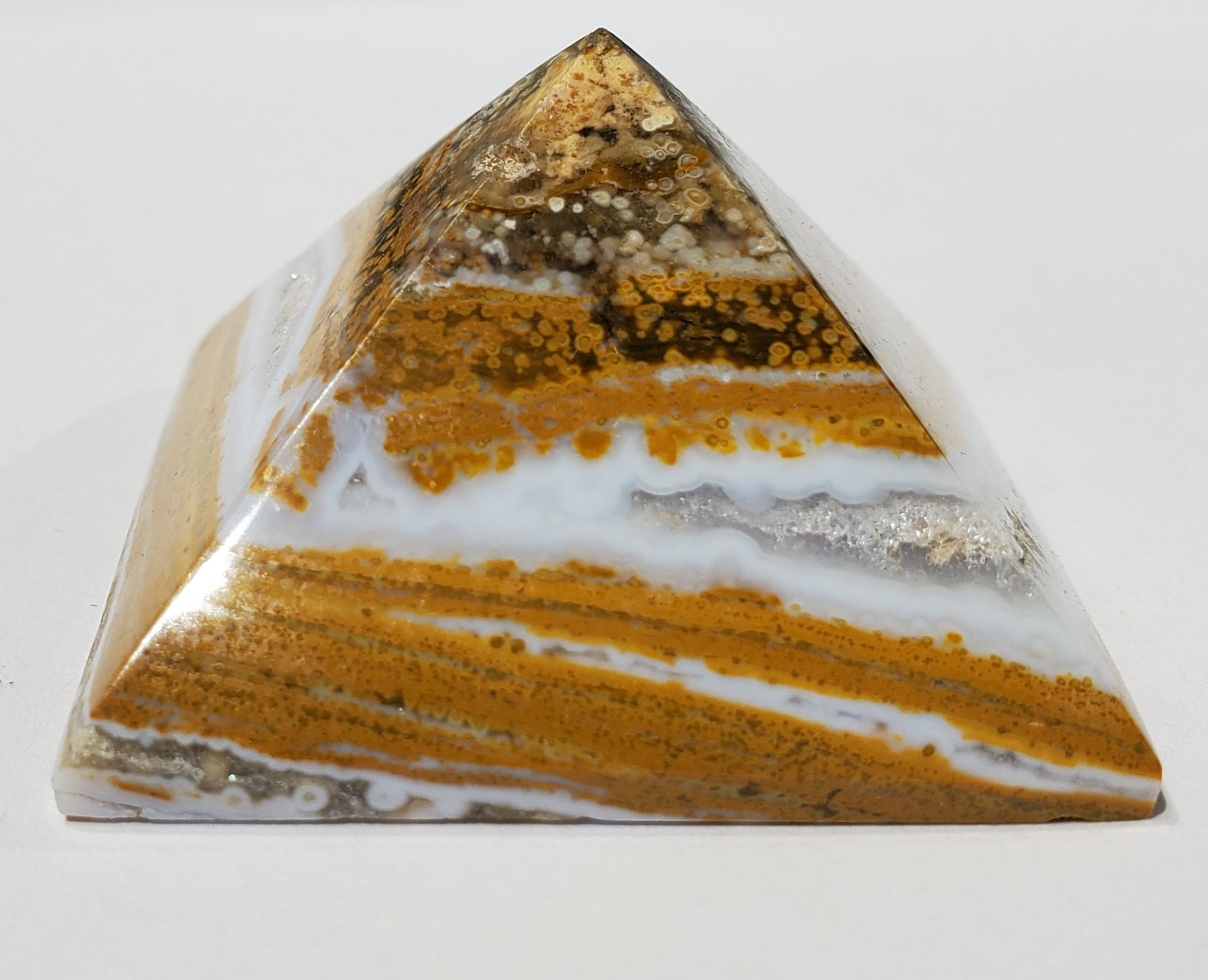 Ocean Jasper Pyramid, Madagascar