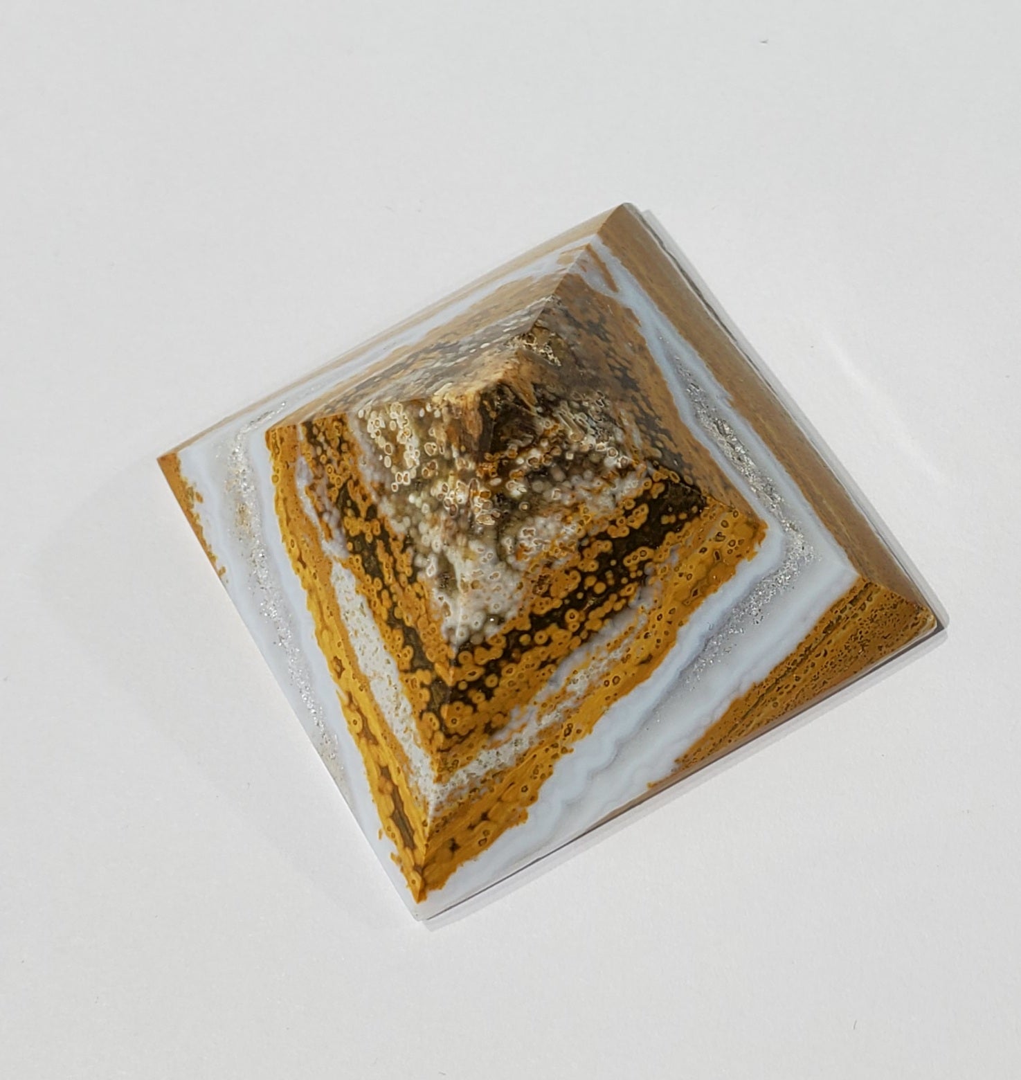 Ocean Jasper Pyramid, Madagascar