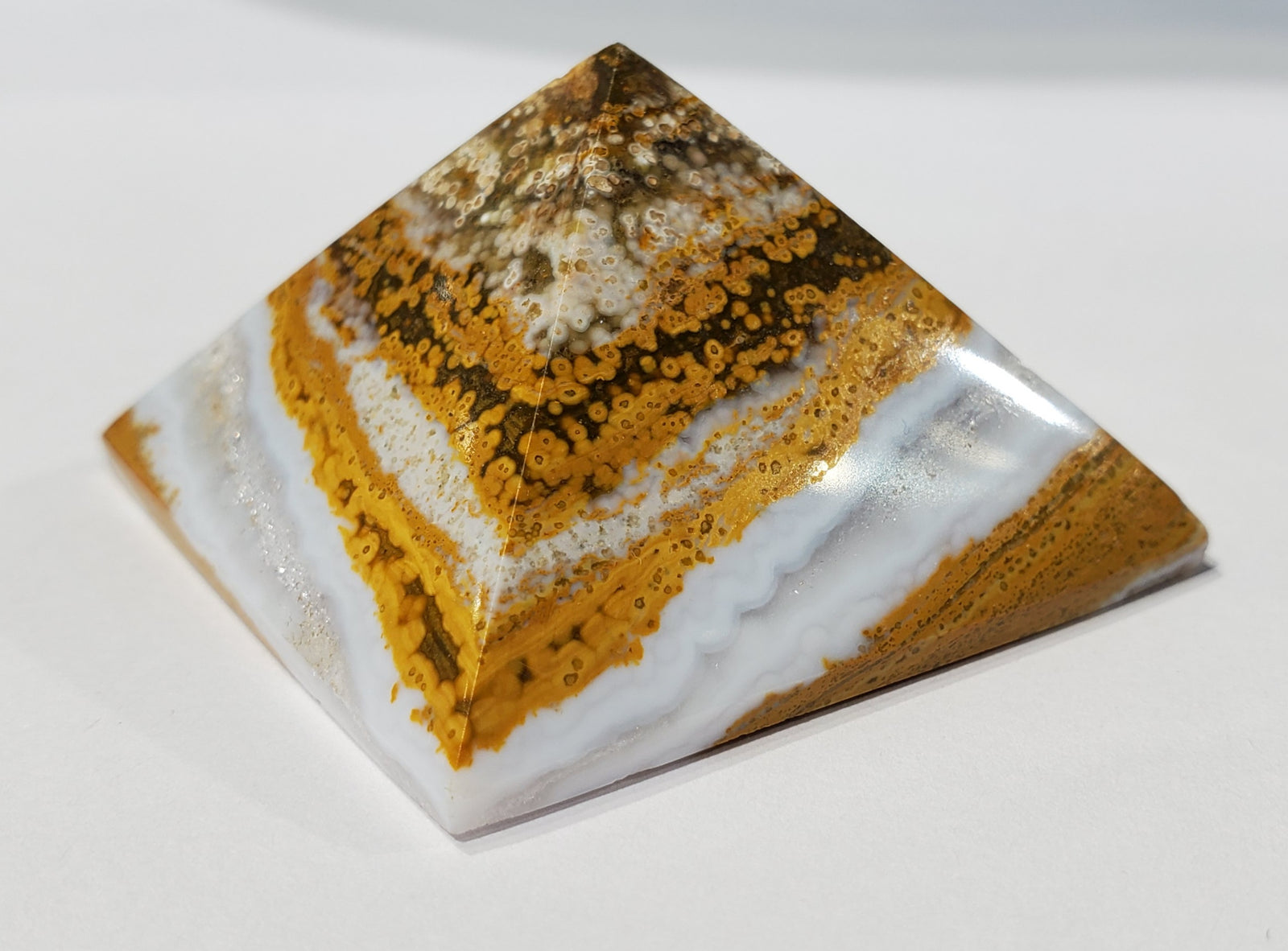 Ocean Jasper Pyramid, Madagascar