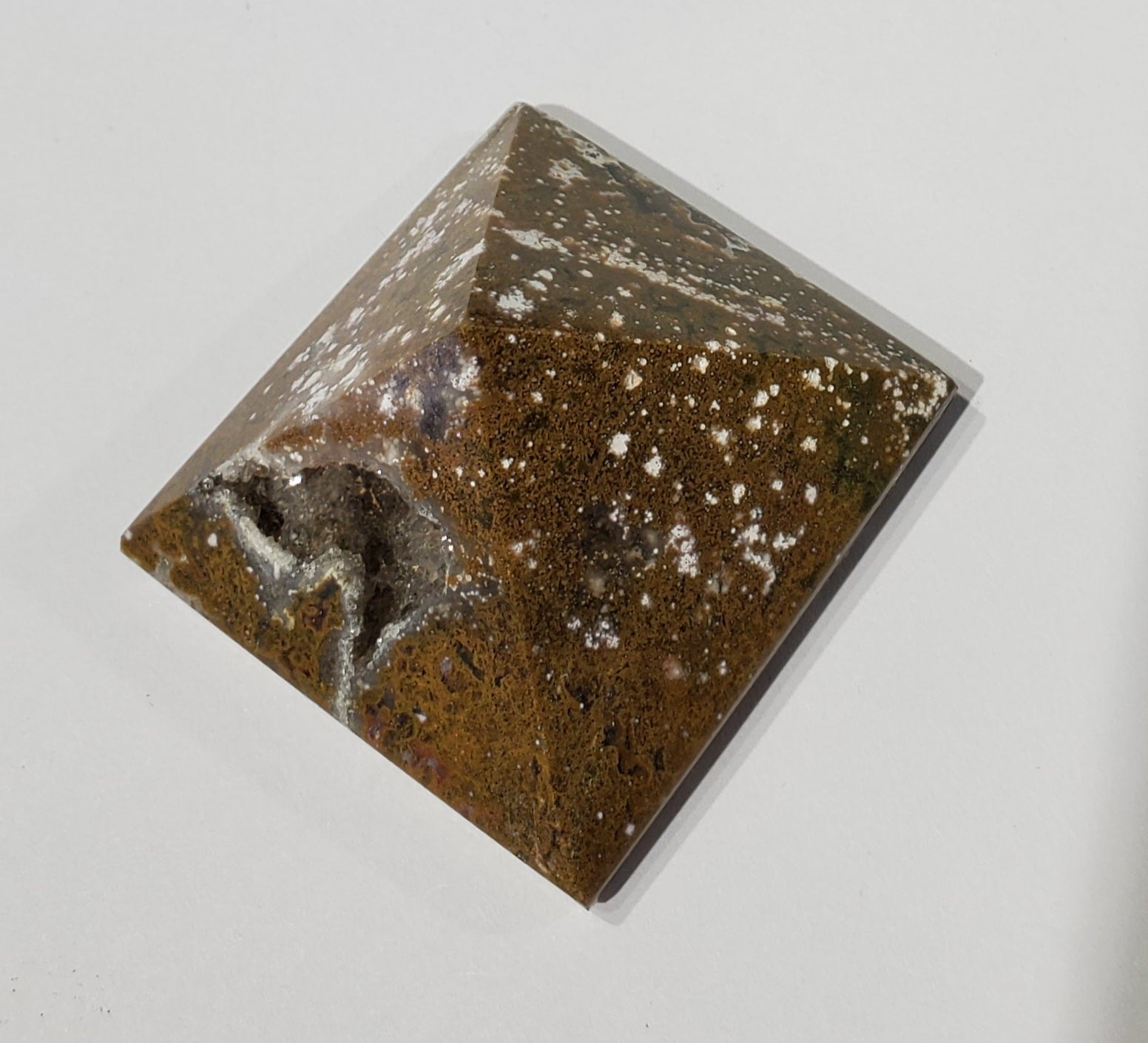 Ocean Jasper Pyramid, Madagascar