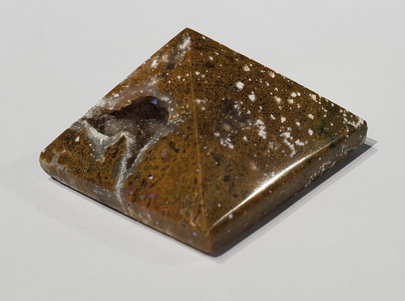 Ocean Jasper Pyramid, Madagascar