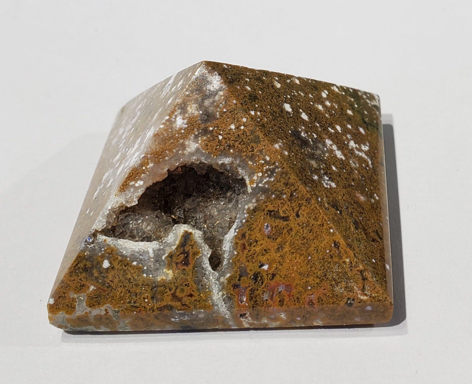 Ocean Jasper Pyramid, Madagascar