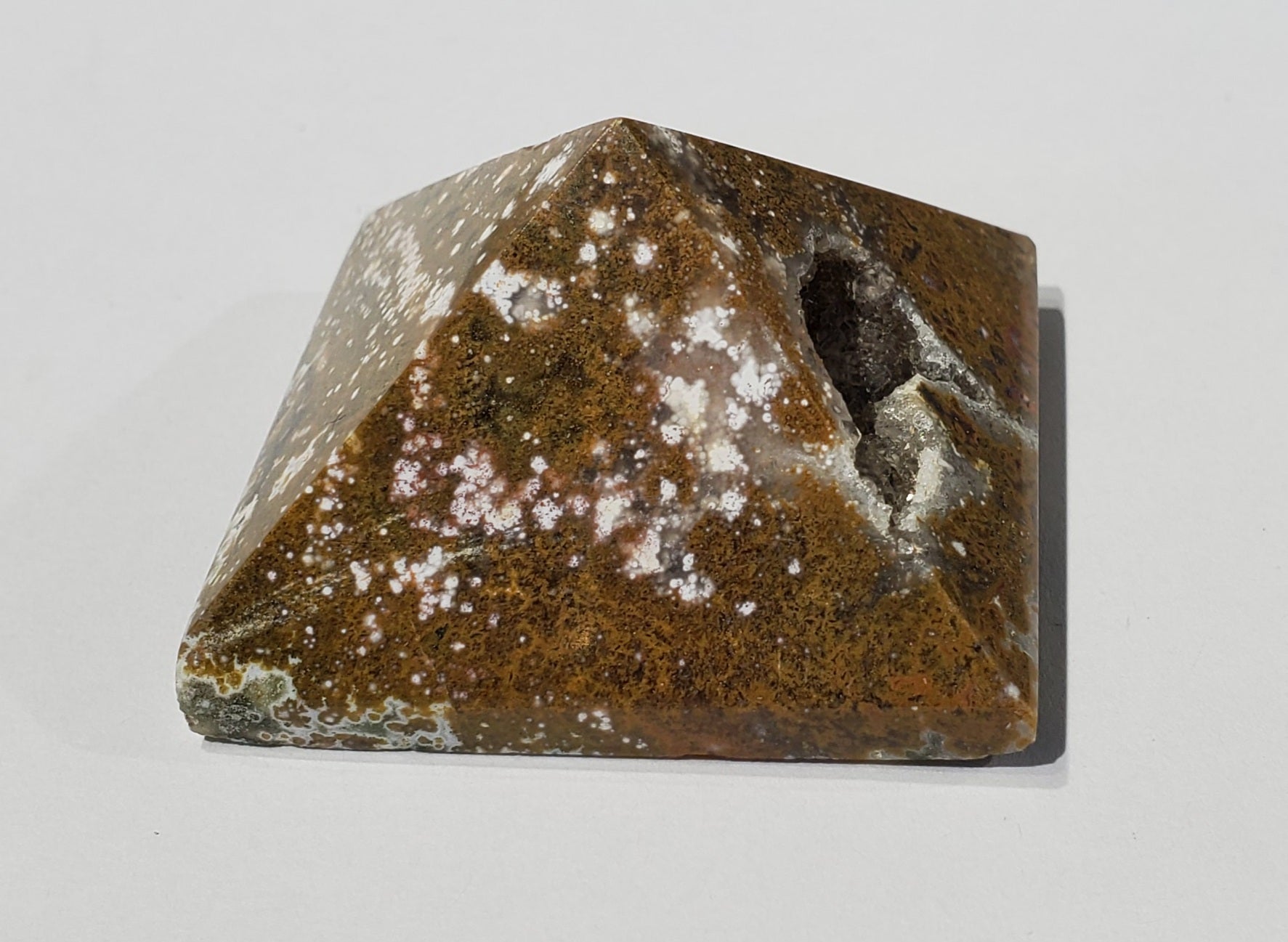 Ocean Jasper Pyramid, Madagascar