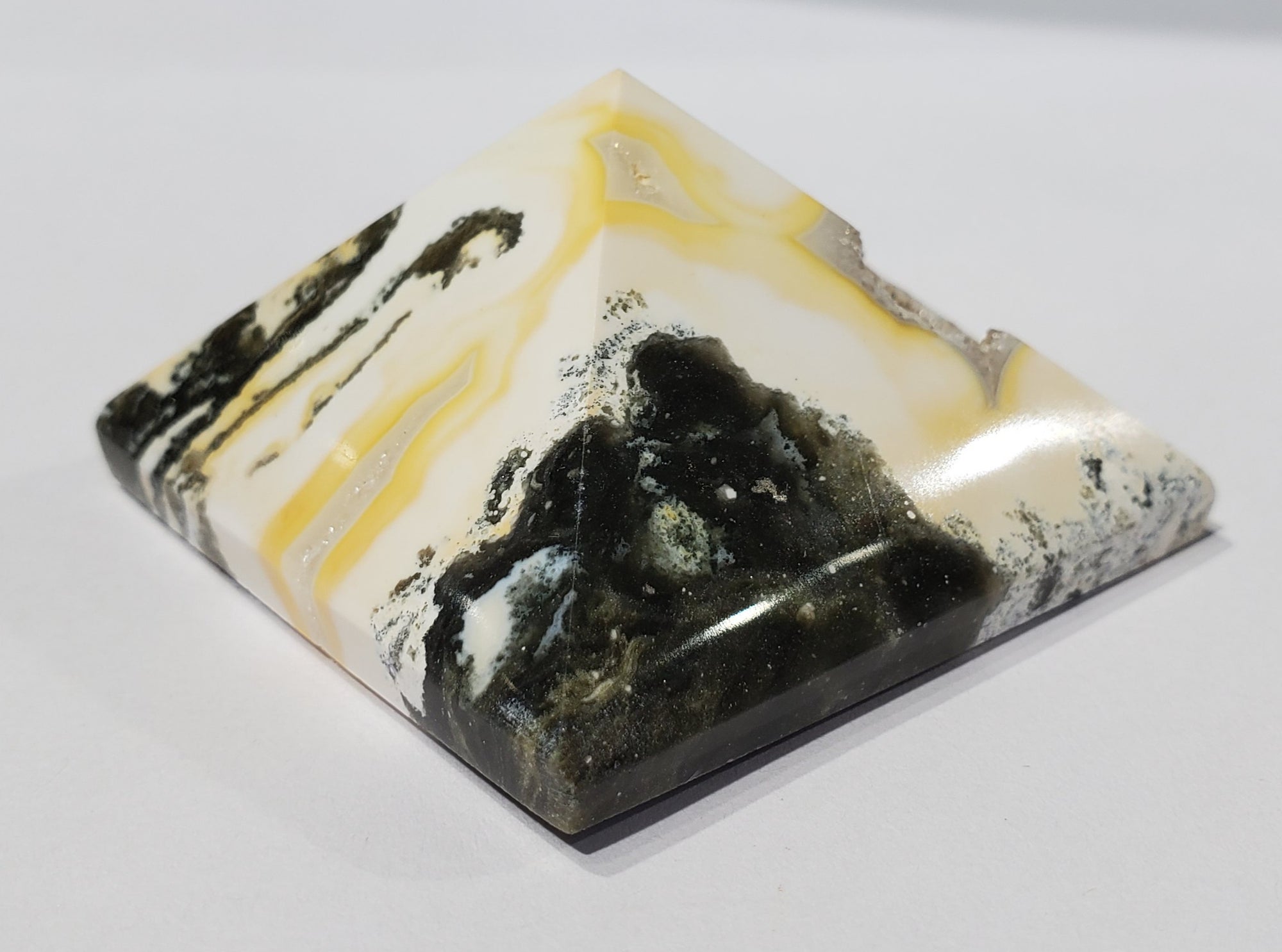 Ocean Jasper Pyramid, Madagascar
