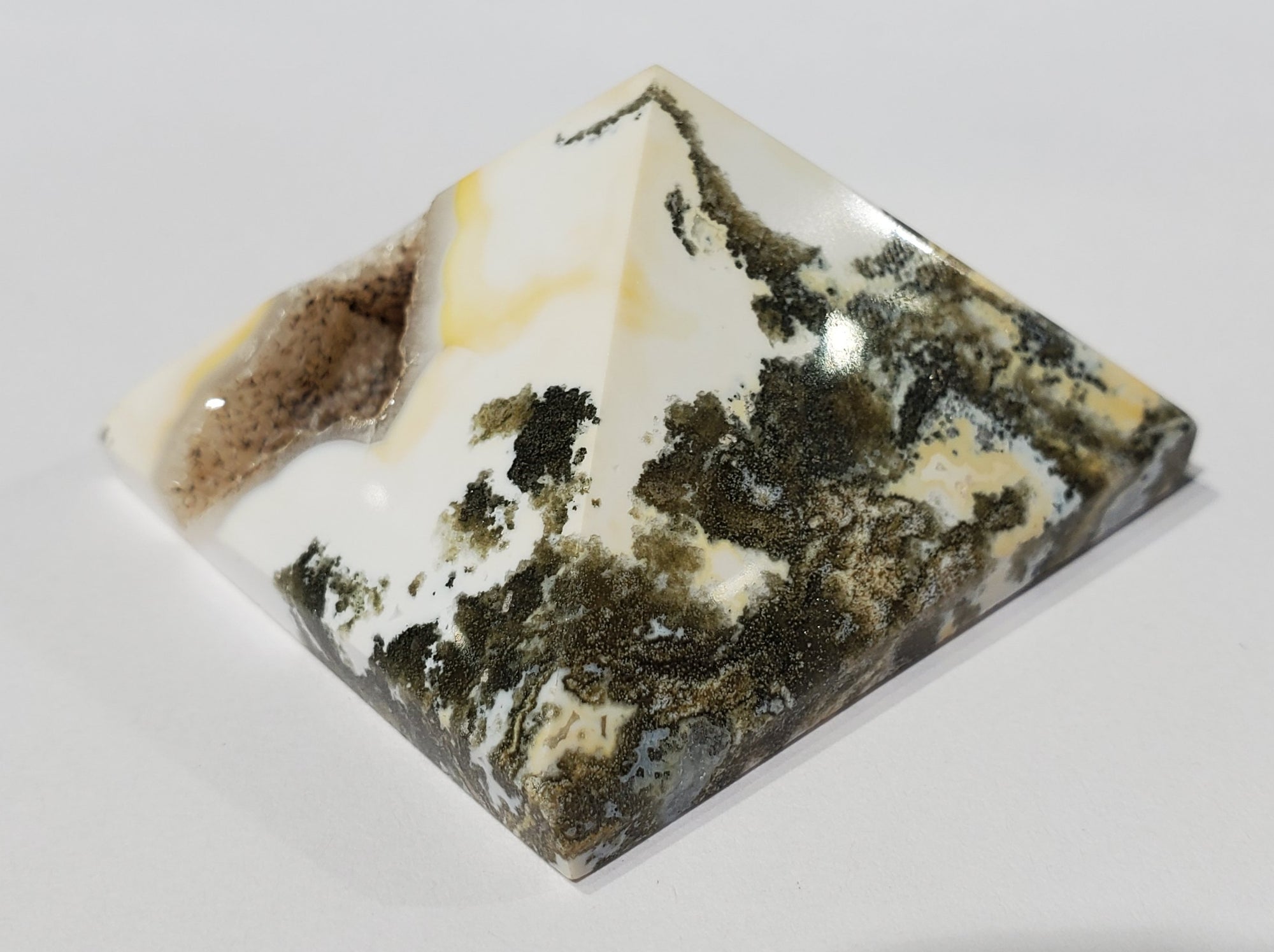 Ocean Jasper Pyramid, Madagascar