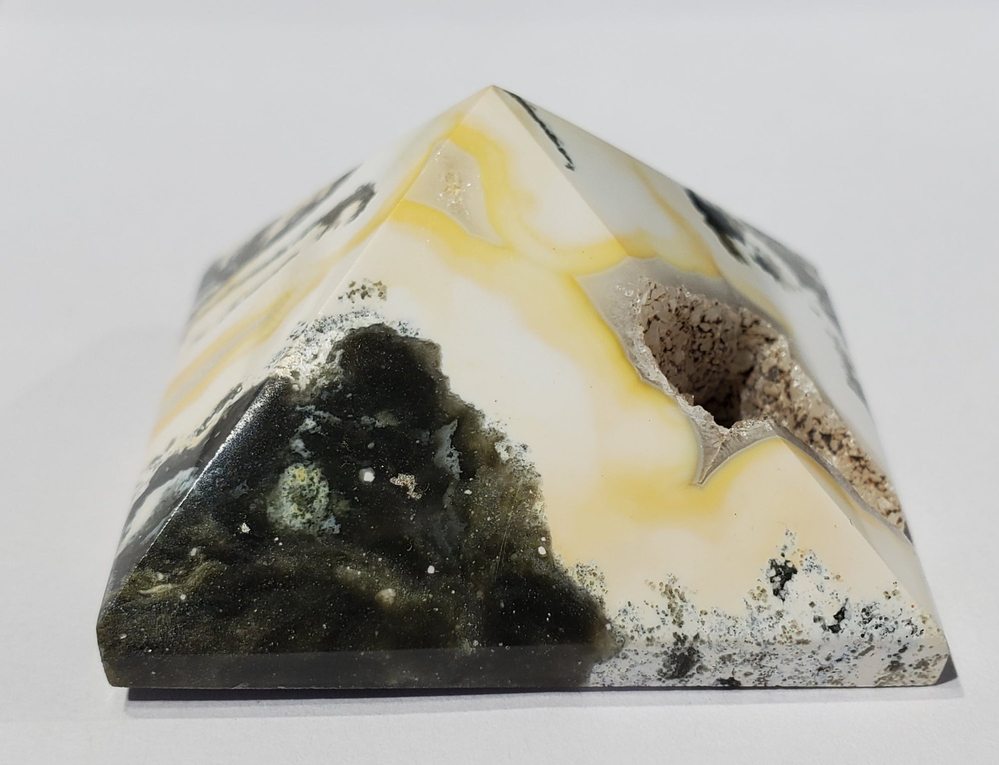 Ocean Jasper Pyramid, Madagascar