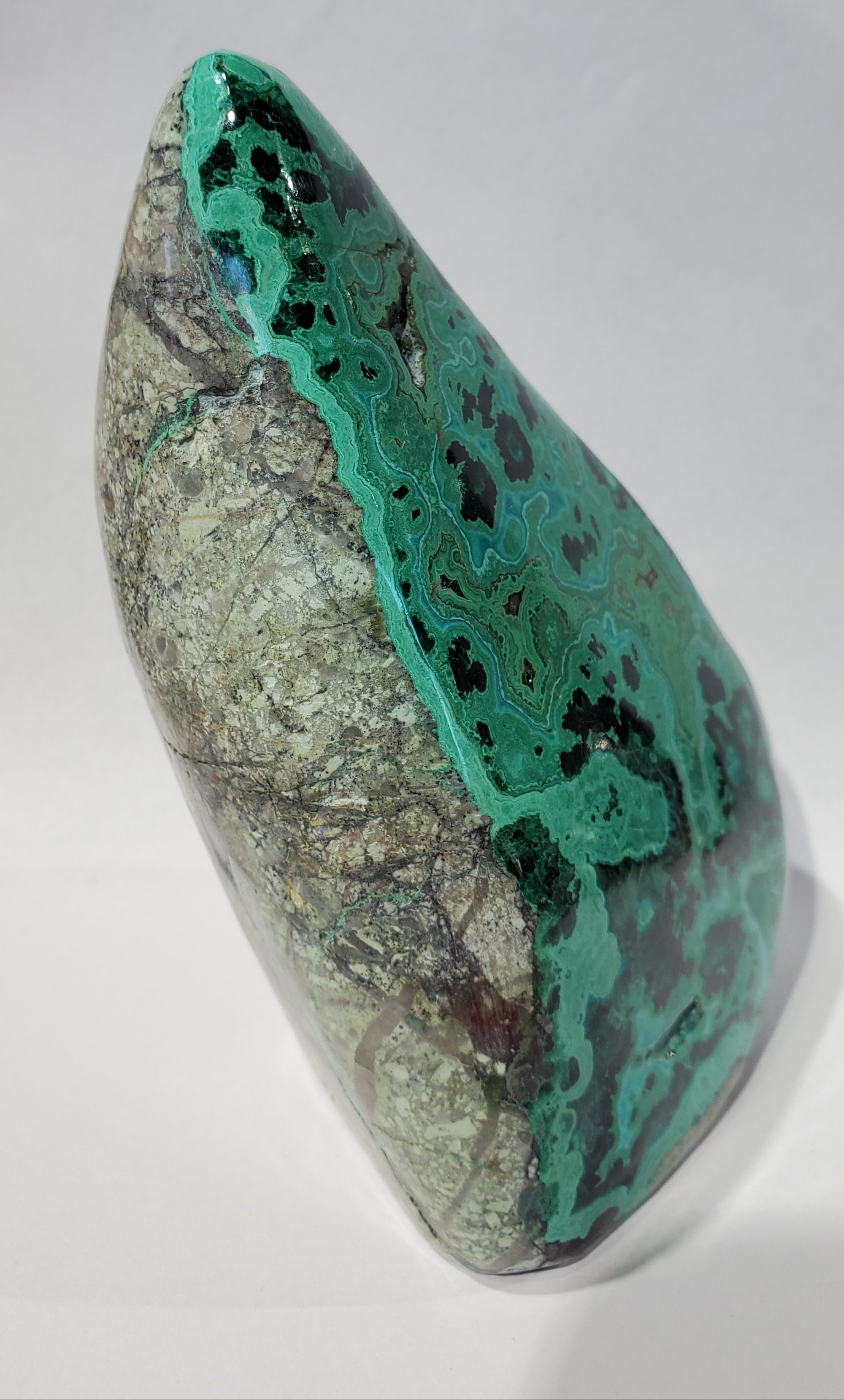 Malachite and Chrysocolla Free Form, Arizona