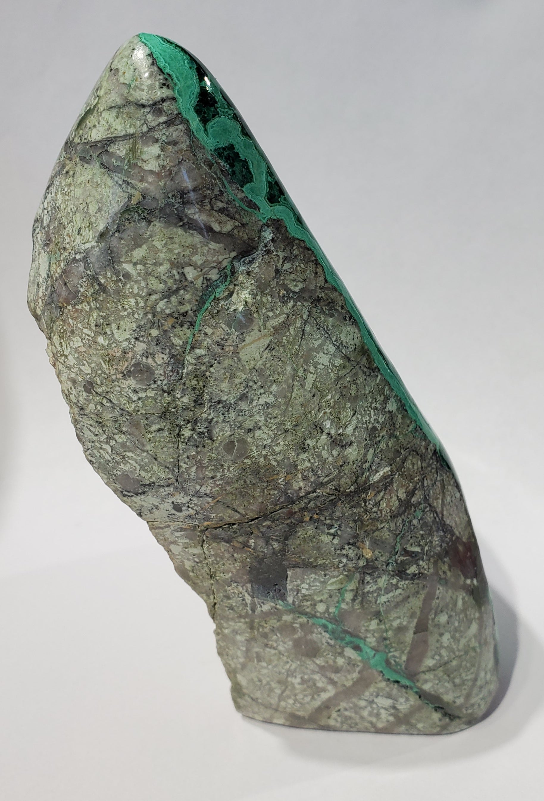 Malachite and Chrysocolla Free Form, Arizona