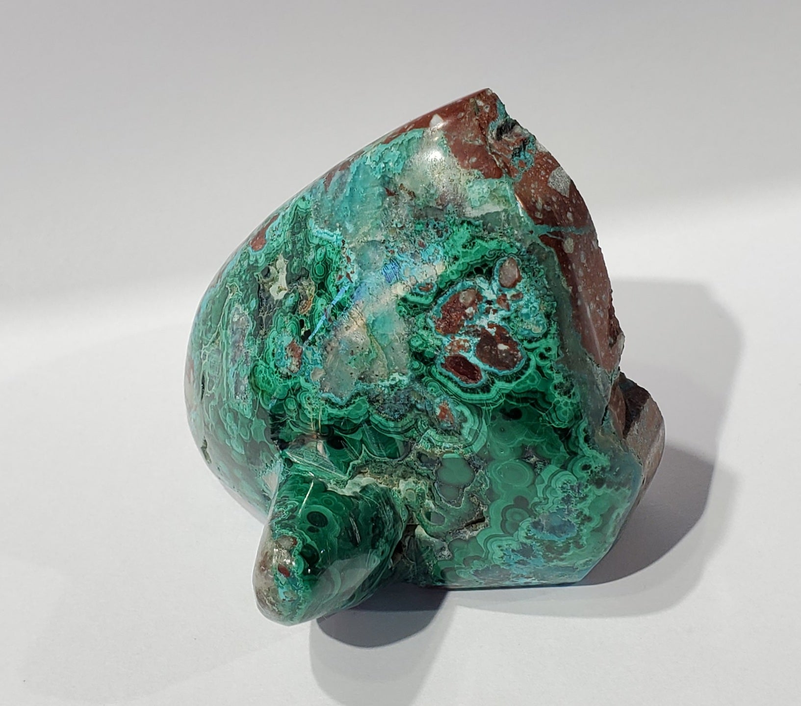 Malachite and Chrysocolla Free Form, Arizona